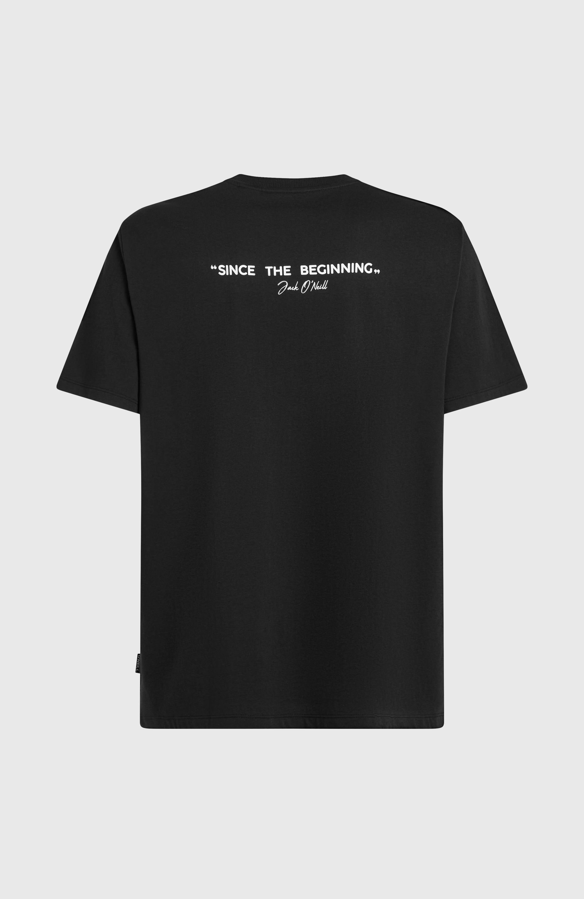 Polygiene Cotton Graphic T-Shirt Men - Black Out