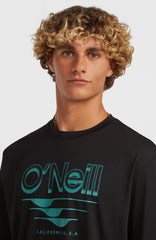 O'Neill Hybrid UPF 50+ Polygiene Graphic T-Shirt Men - Black Out