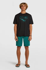 O'Neill Hybrid UPF 50+ Polygiene Graphic T-Shirt Men - Black Out