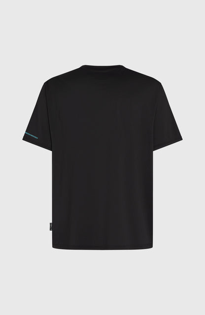 O'Neill Hybrid UPF 50+ Polygiene Graphic T-Shirt Men - Black Out