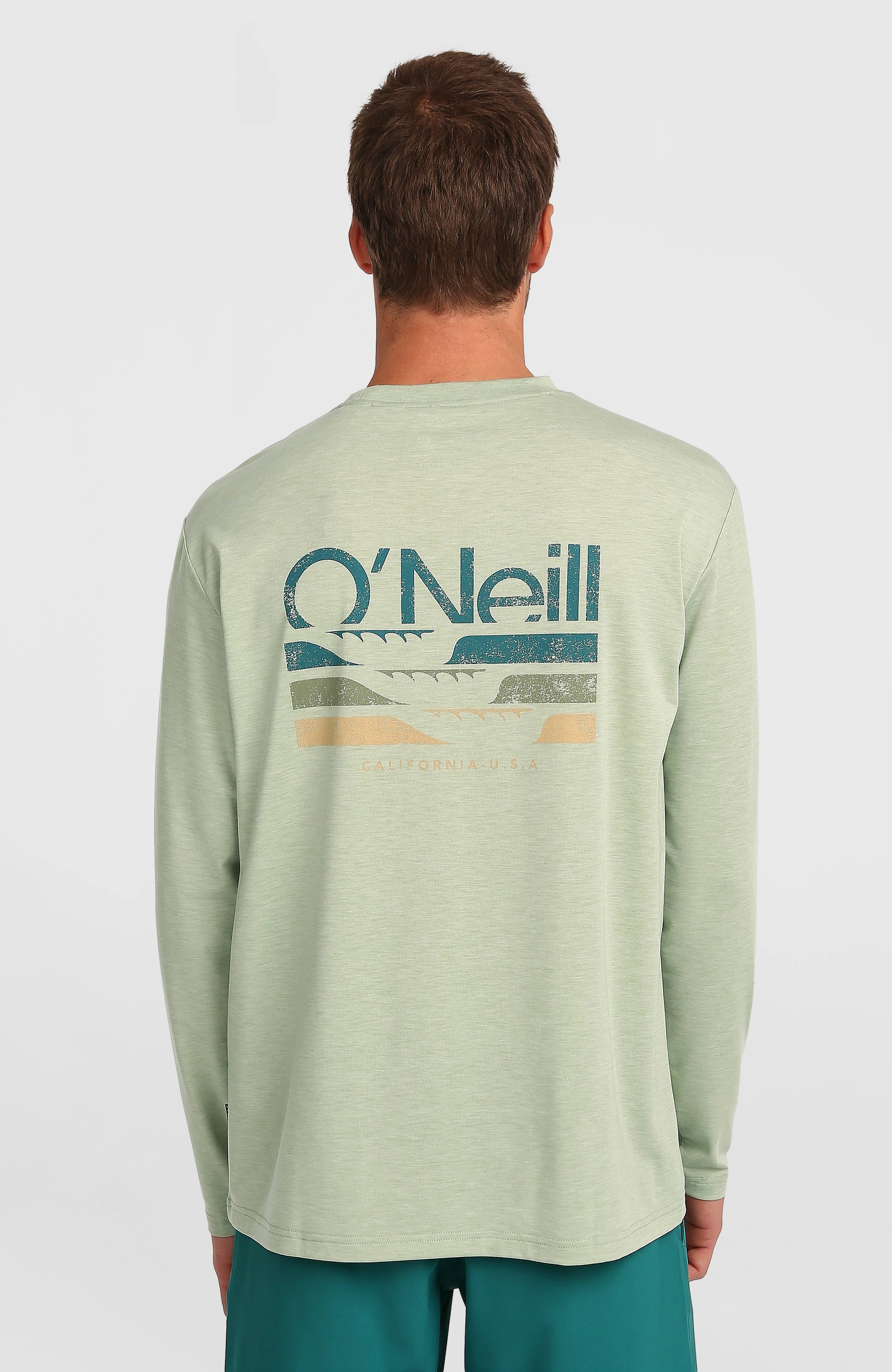 O'Neill Hybrid Polygiene Long-Sleeve T-Shirt Men - Marble Arch