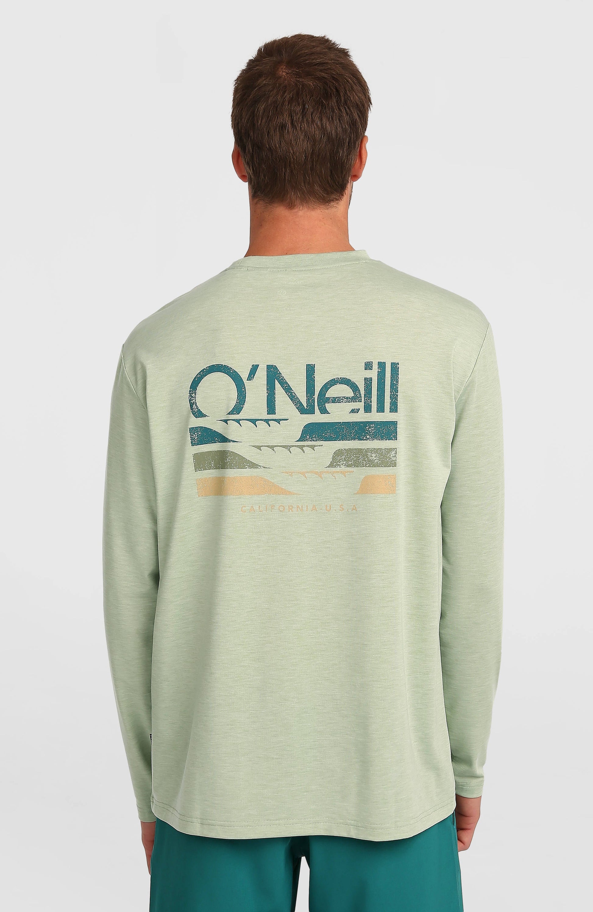 O'Neill Hybrid Polygiene Long-Sleeve T-Shirt Men - Marble Arch
