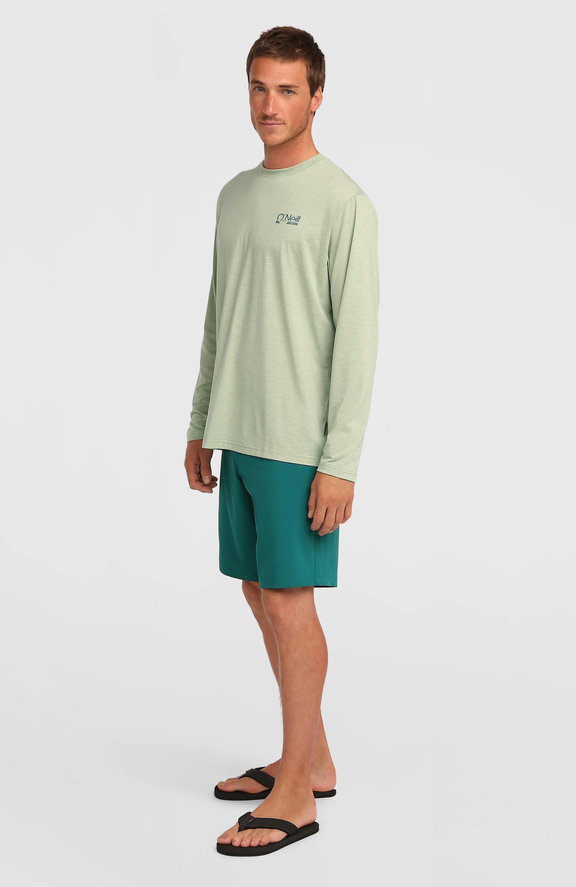 O'Neill Hybrid Polygiene Long-Sleeve T-Shirt Men - Marble Arch