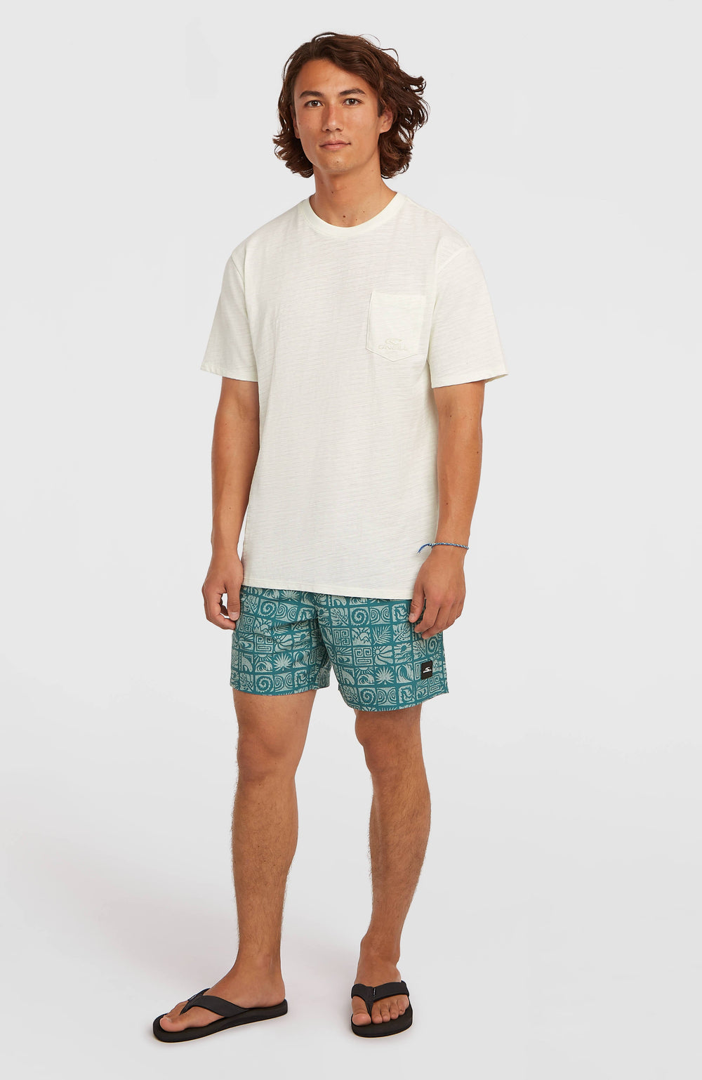 O'Neill Slub Chest Pocket T-Shirt Men - Snow White