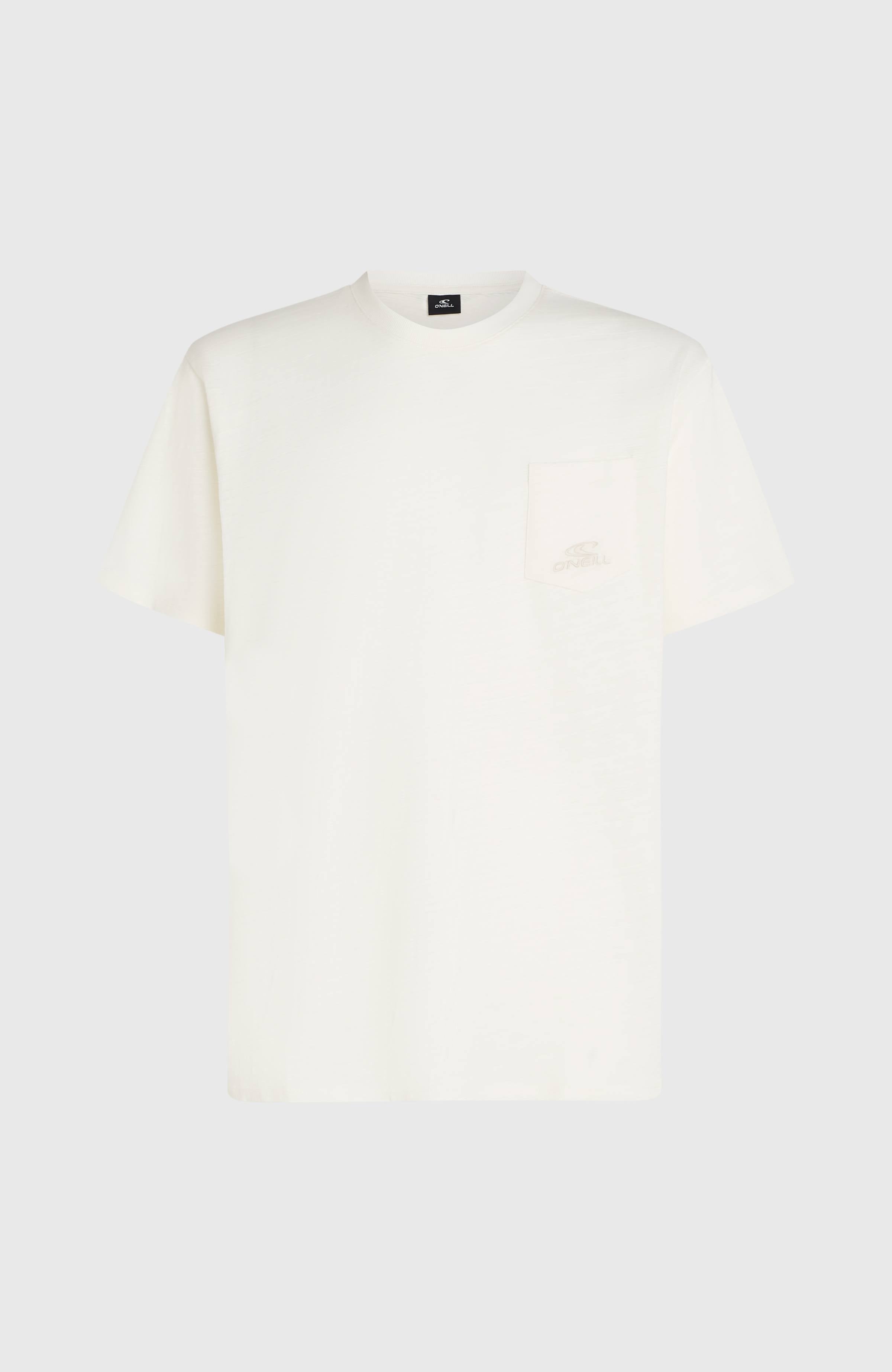 O'Neill Slub Chest Pocket T-Shirt Men - Snow White