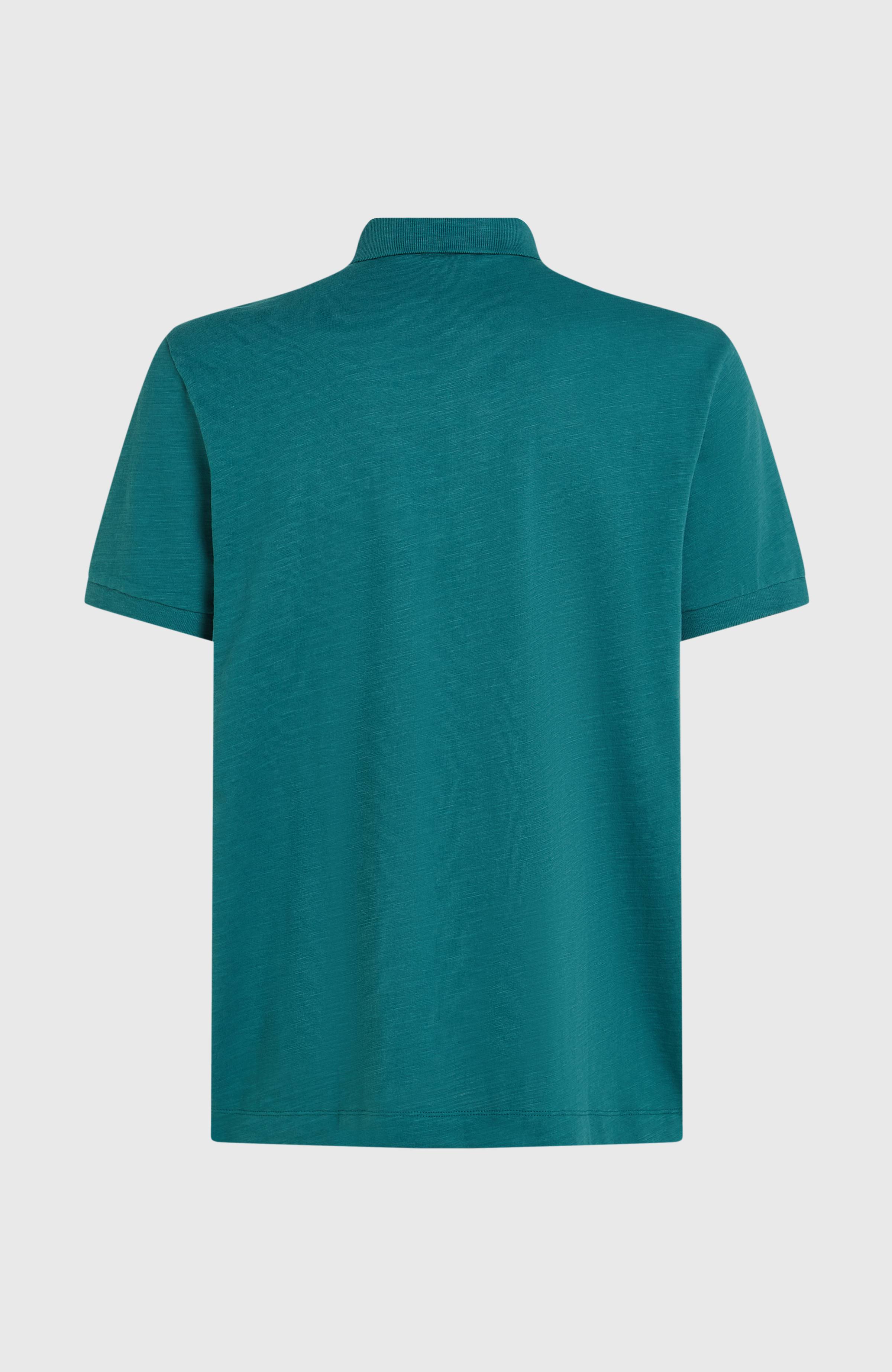 Slub Polo Men - Botanical Heat