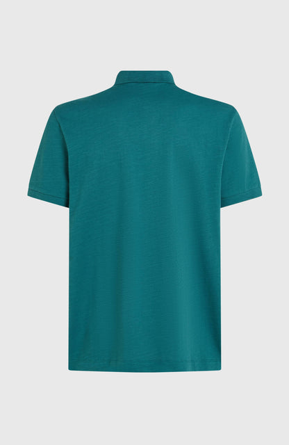 Slub Polo Men - Botanical Heat