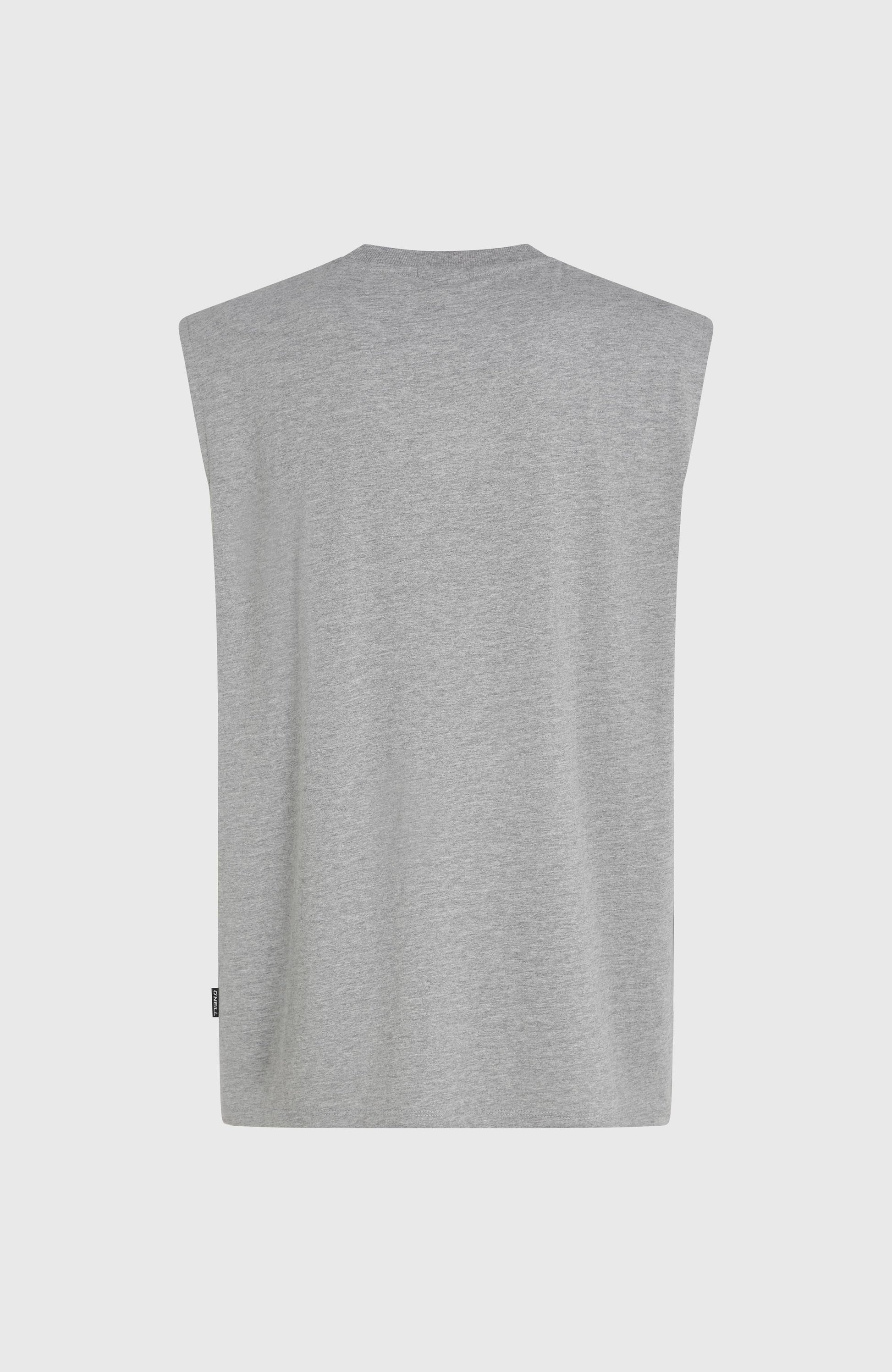 Essentials 90s Graphic Tank Top Men - Silver Melee