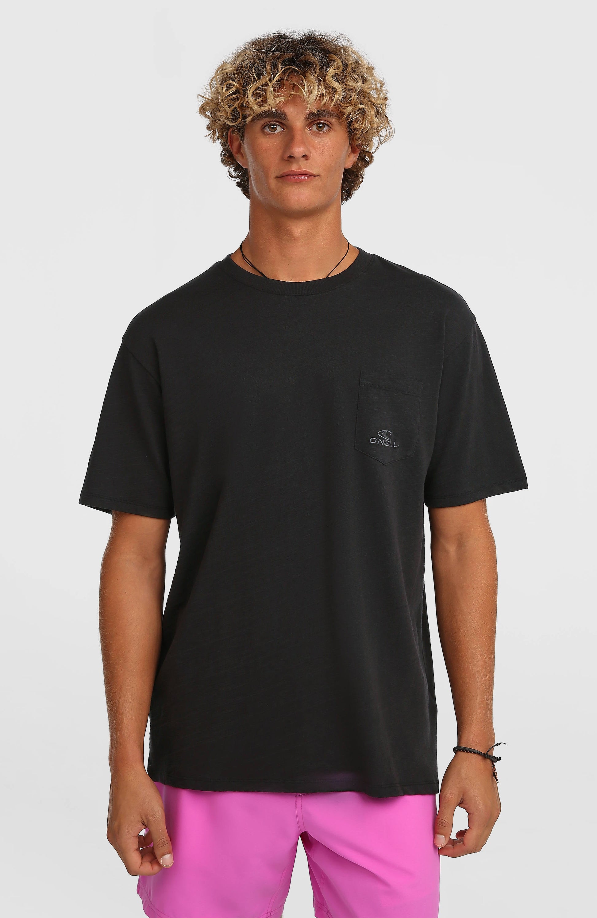 O'Neill Slub Chest Pocket T-Shirt Men - Black Out
