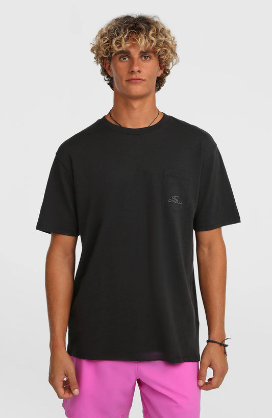 O'Neill Slub Chest Pocket T-Shirt Men - Black Out
