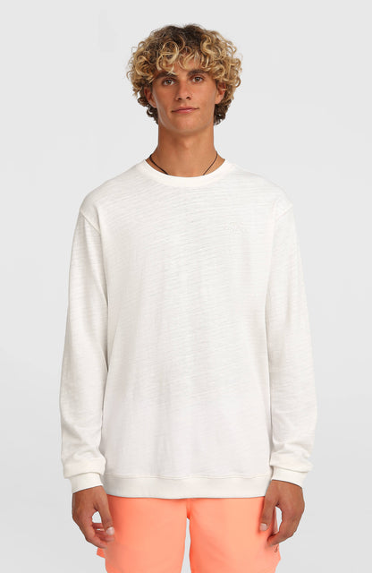 O'Neill Slub Long-Sleeve T-Shirt Men - Snow White