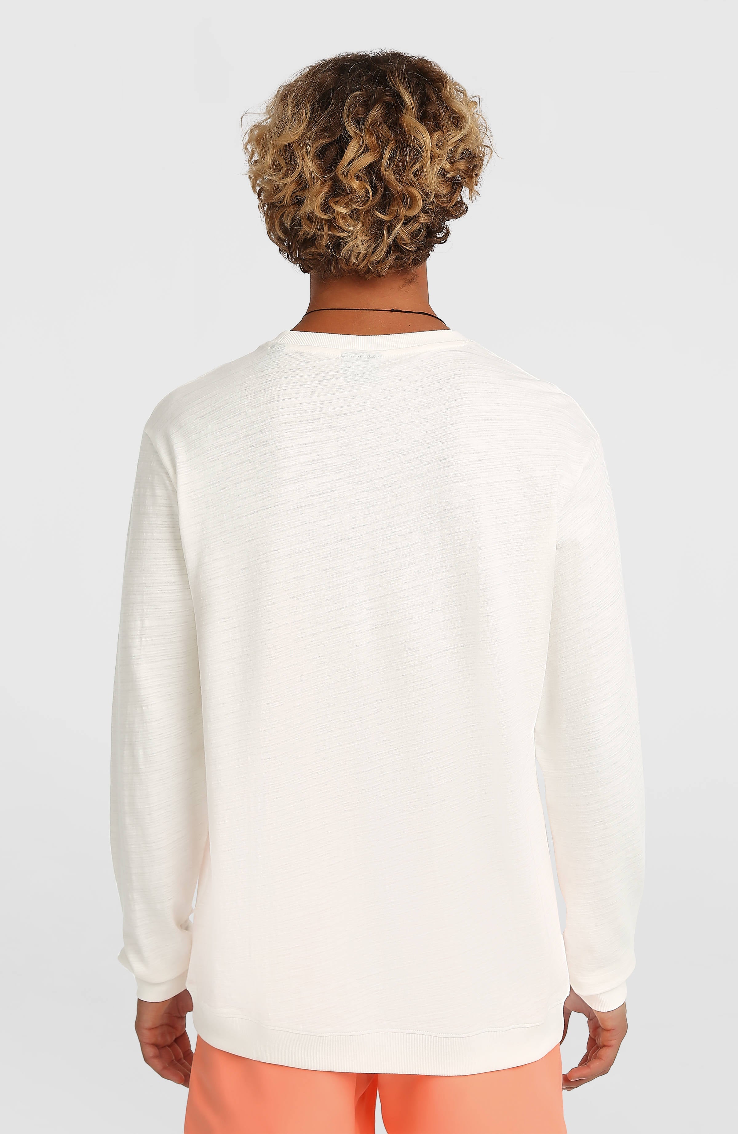 O'Neill Slub Long-Sleeve T-Shirt Men - Snow White