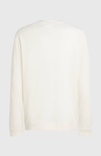 O'Neill Slub Long-Sleeve T-Shirt Men - Snow White
