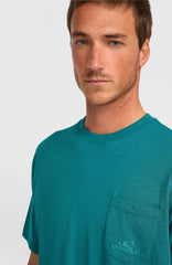 O'Neill Slub Chest Pocket T-Shirt Men - Botanical Heat