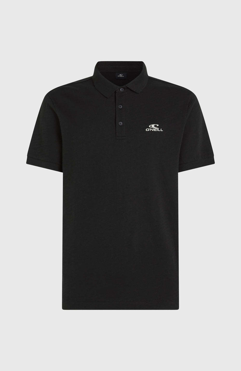 Slub Polo Men - Black Out