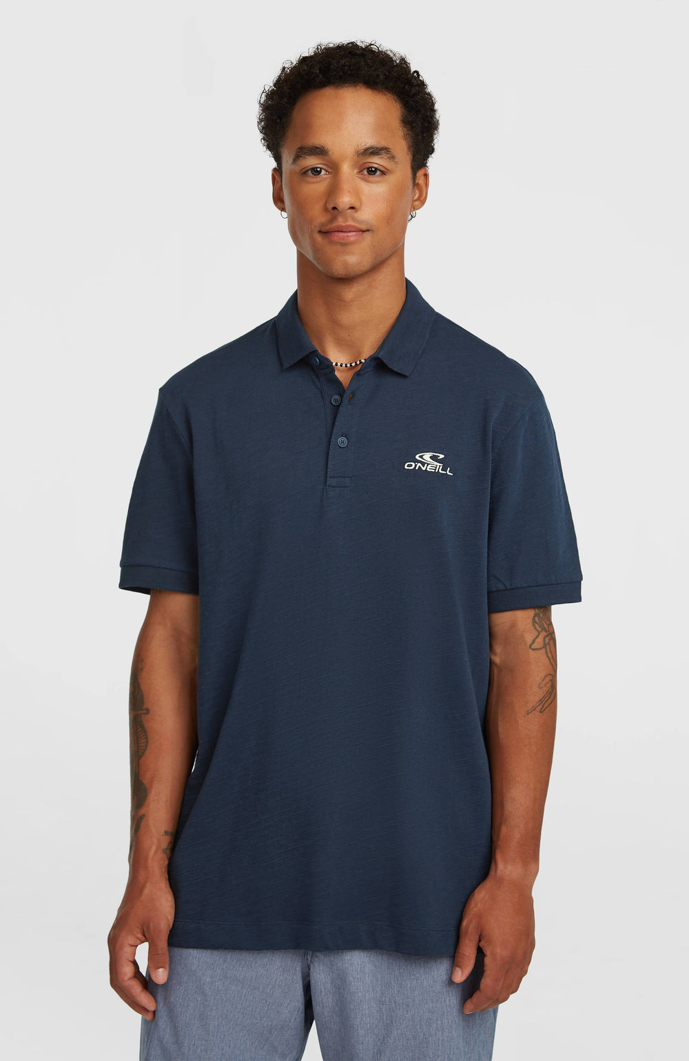 Slub Polo Men - Ink Blue