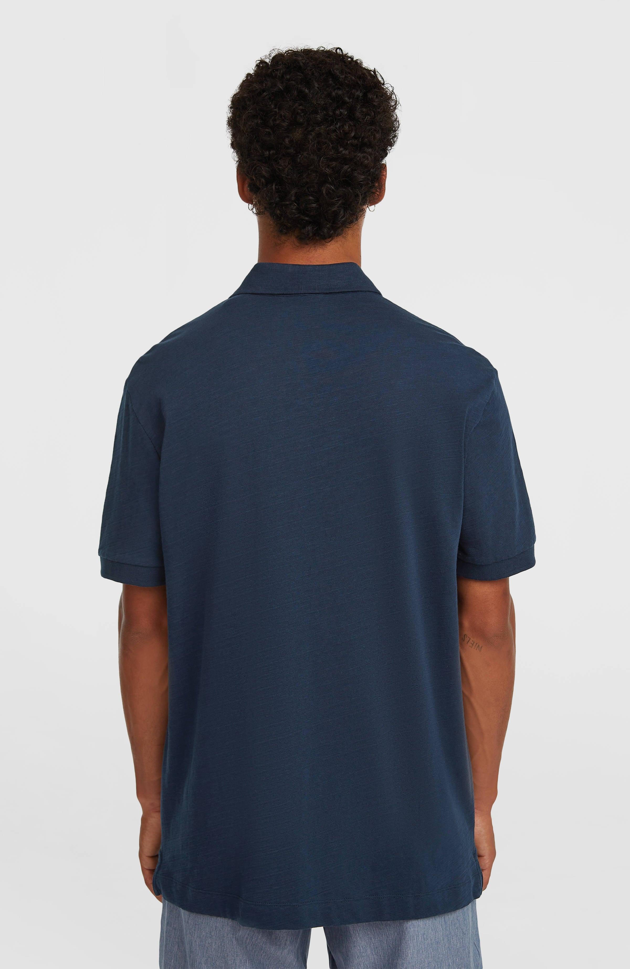 Slub Polo Men - Ink Blue