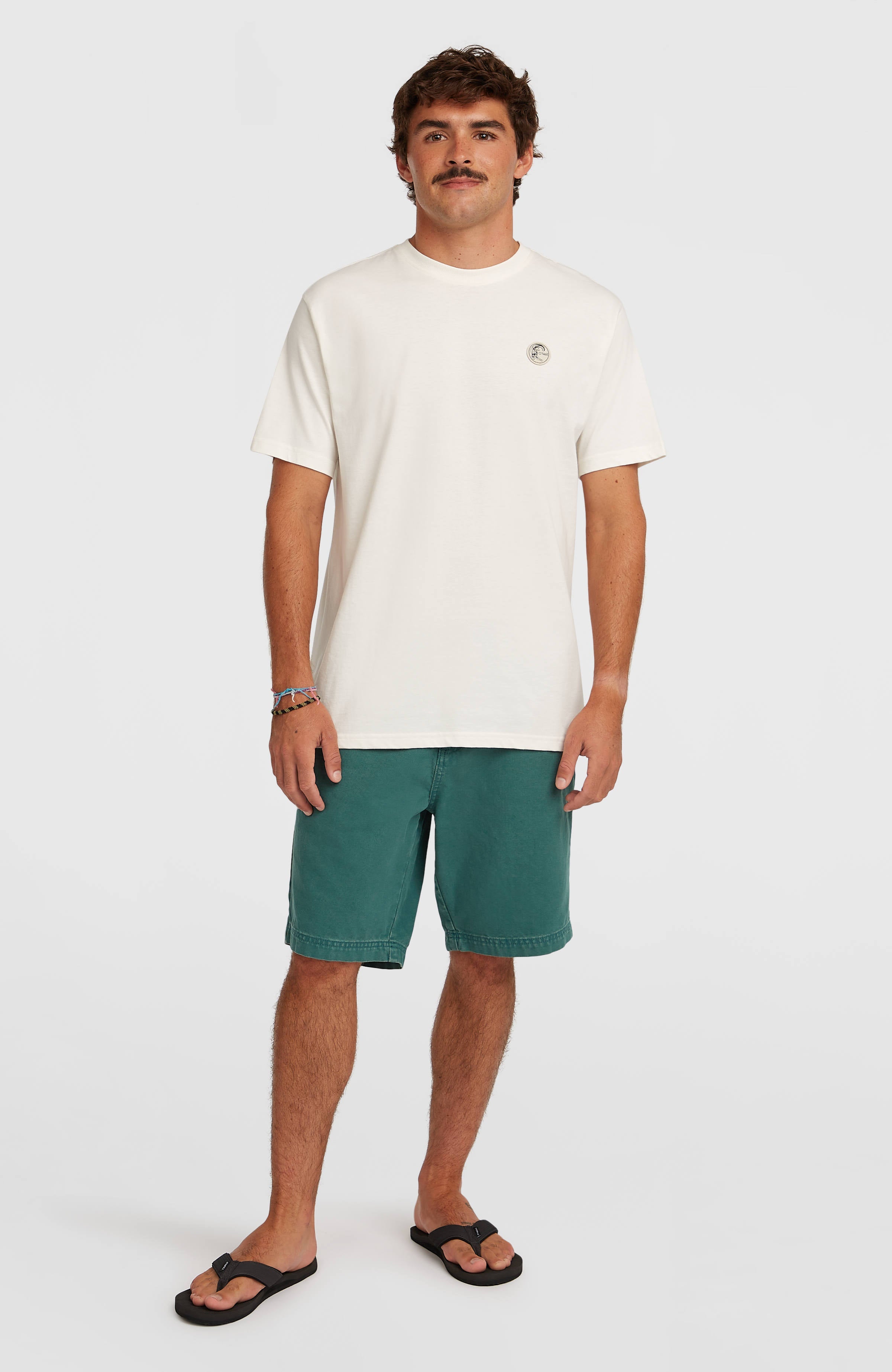 O'Riginals Badge T-Shirt Men - Snow White