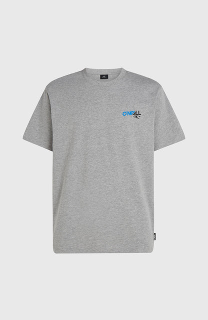 Essentials 90s Graphic T-Shirt Men - Silver Melee