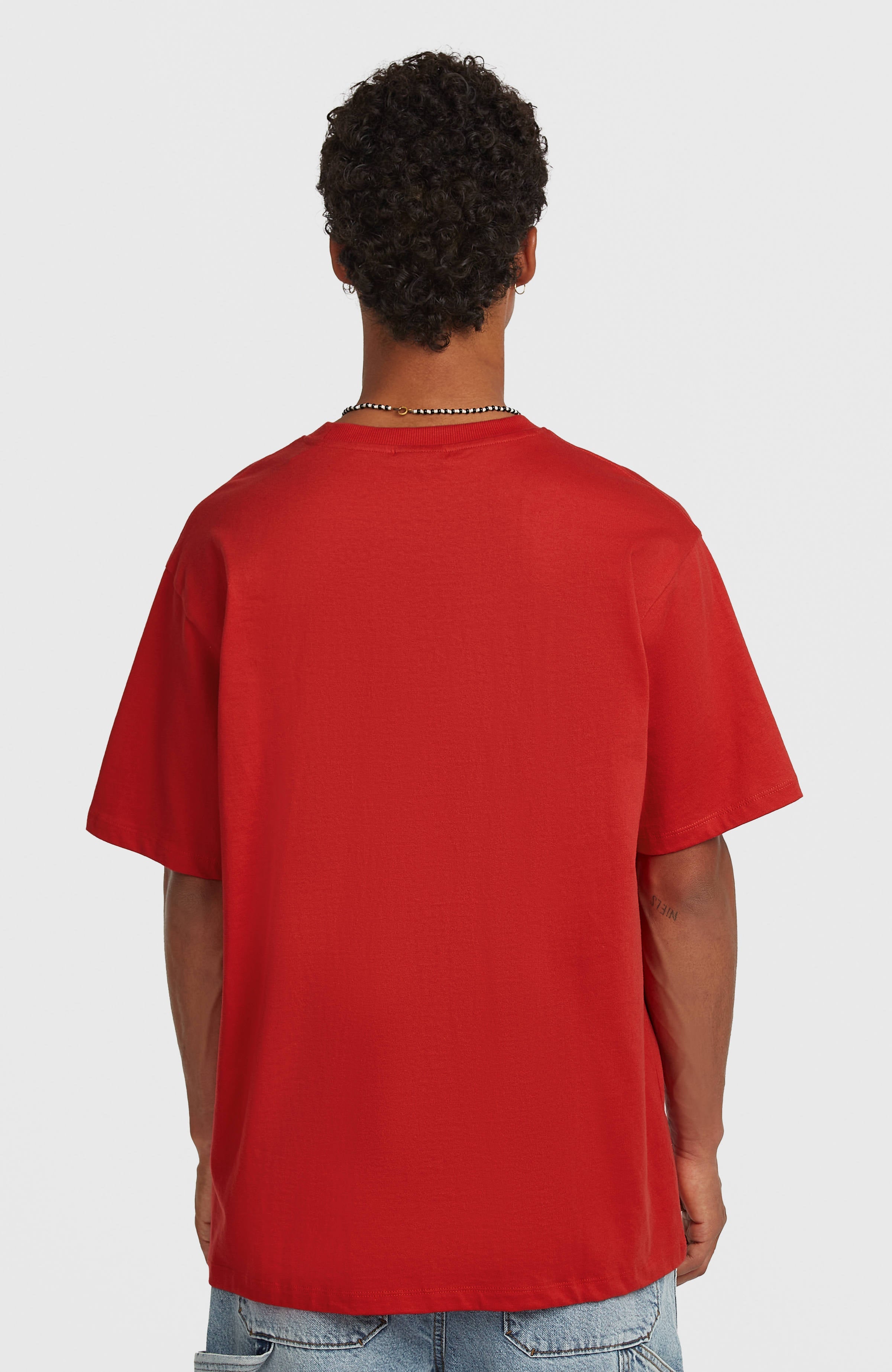 Essentials 90s Logo T-Shirt Men - High Risk Red