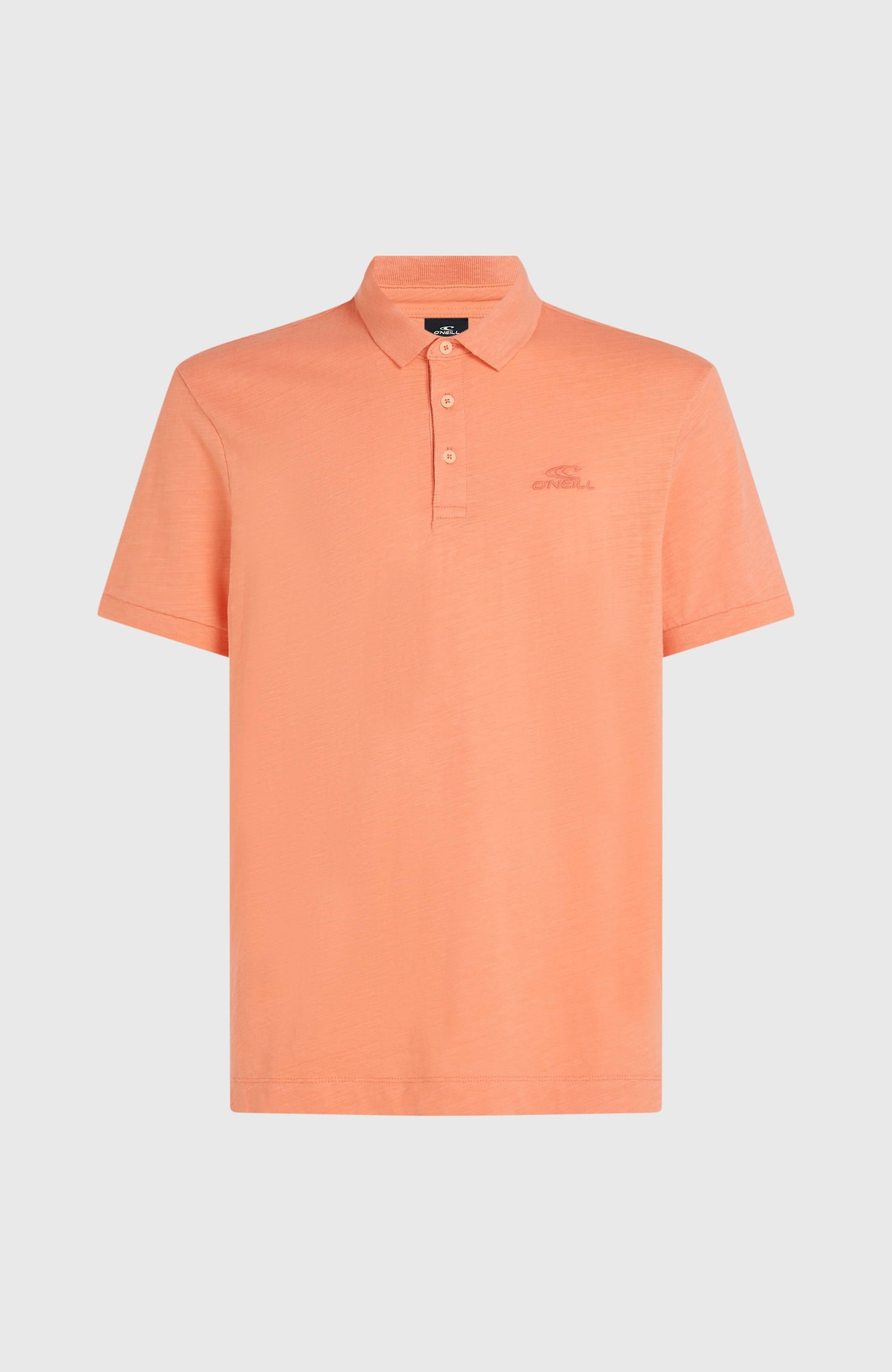 Slub Polo Men - Funky Peach