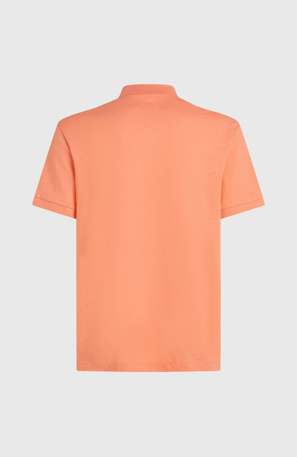 Slub Polo Men - Funky Peach