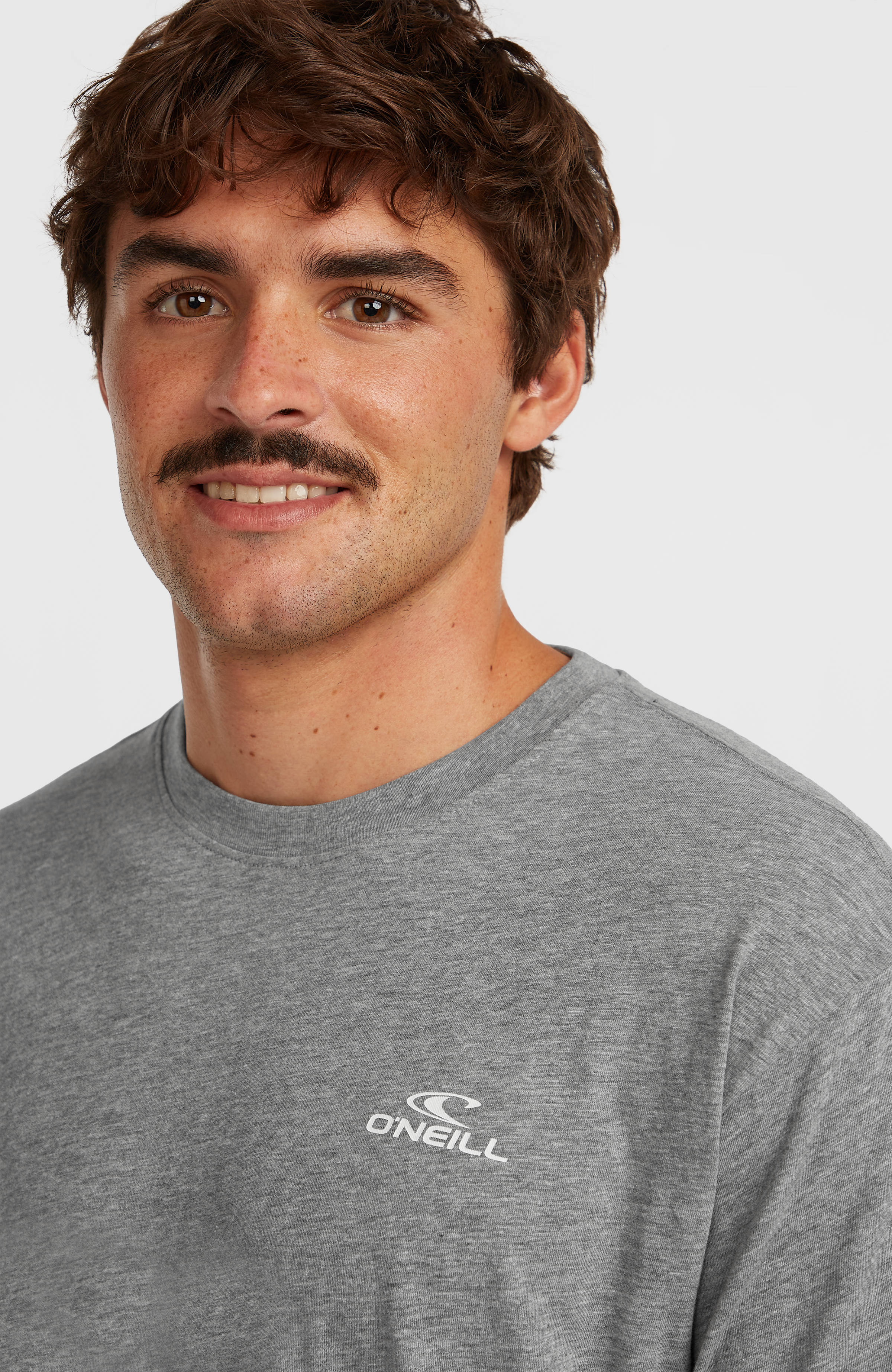O'Neill Small Logo T-Shirt Men - Silver Melee