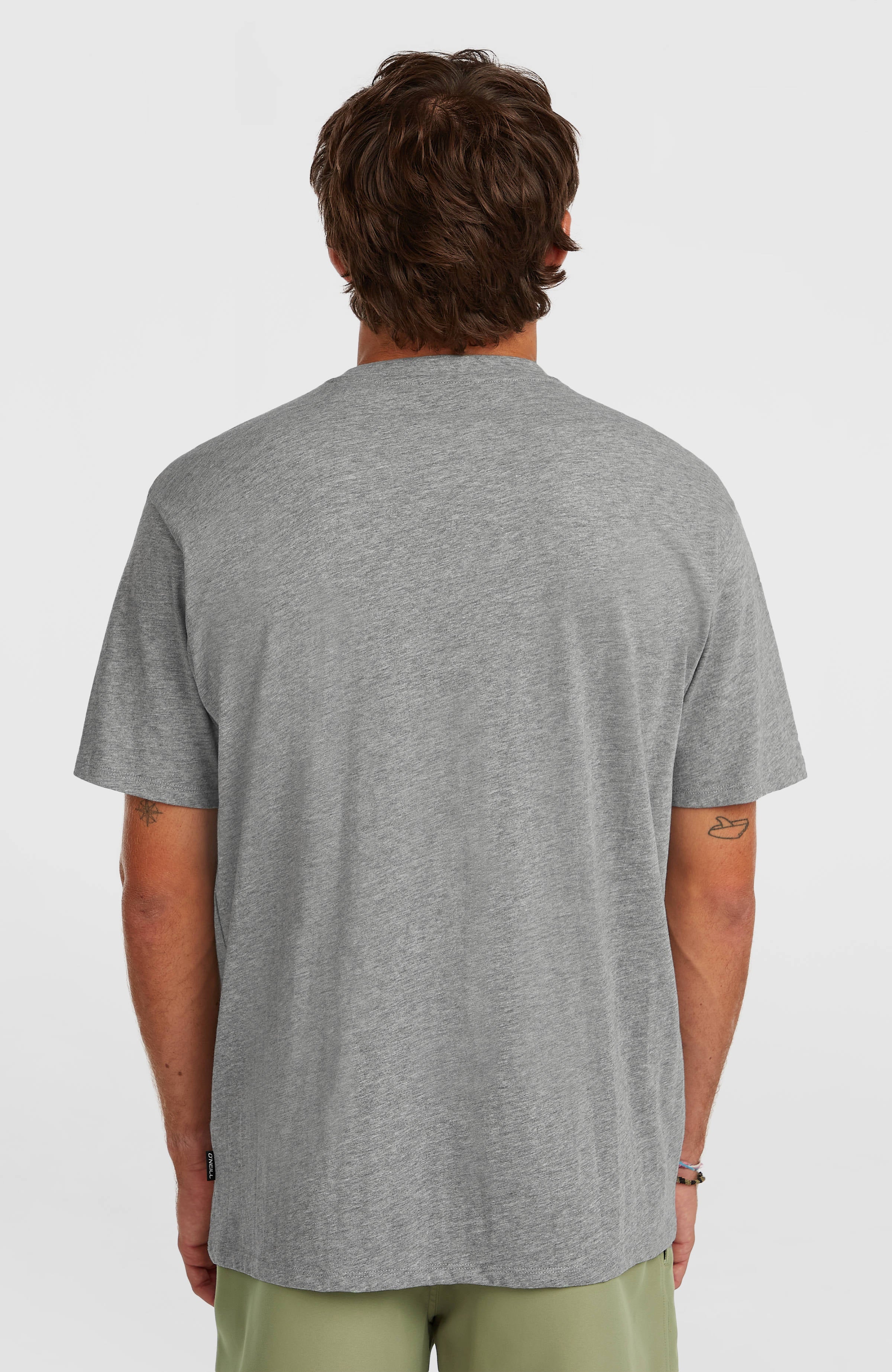 O'Neill Small Logo T-Shirt Men - Silver Melee