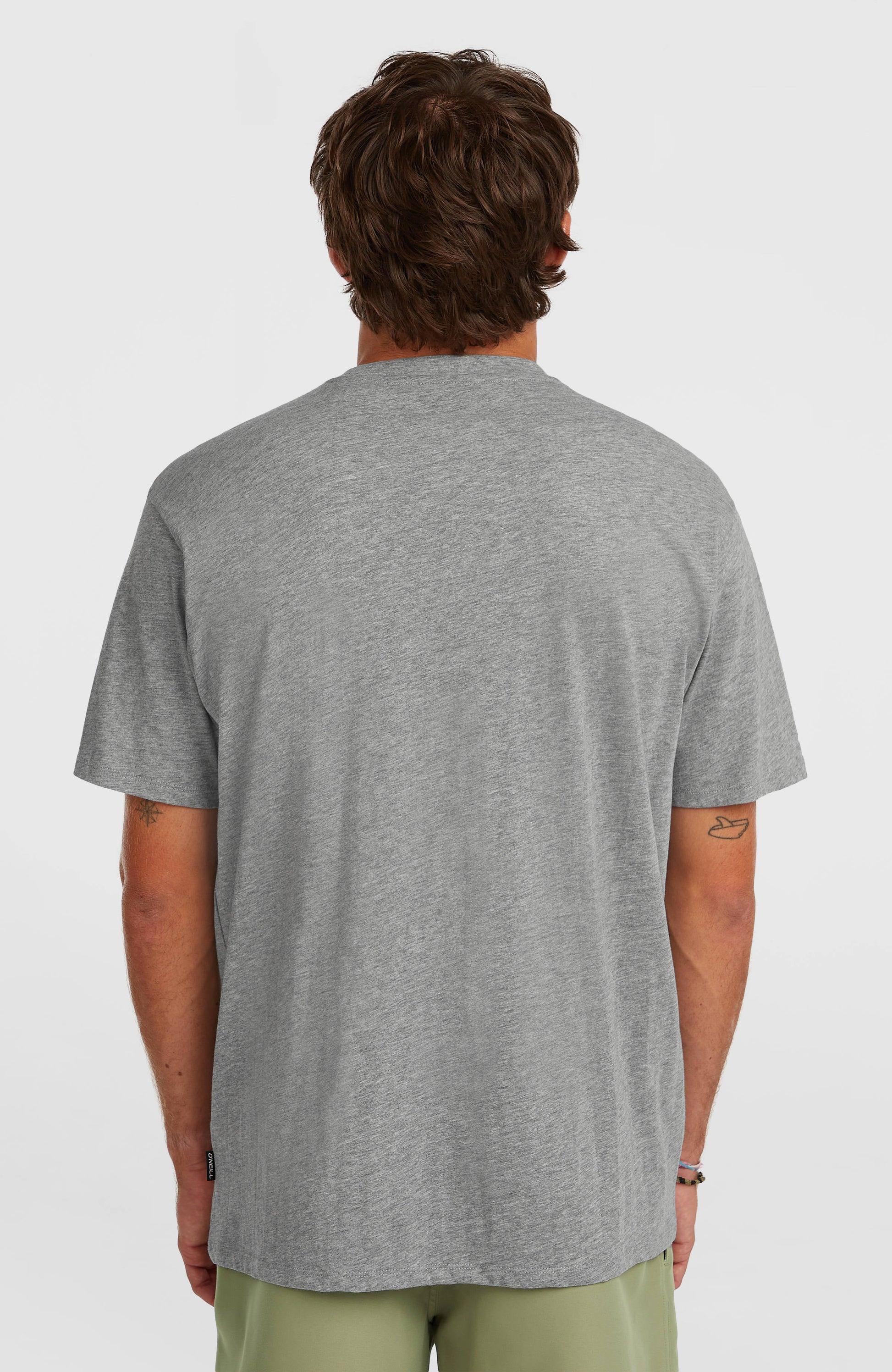 O'Neill Small Logo T-Shirt Men - Silver Melee