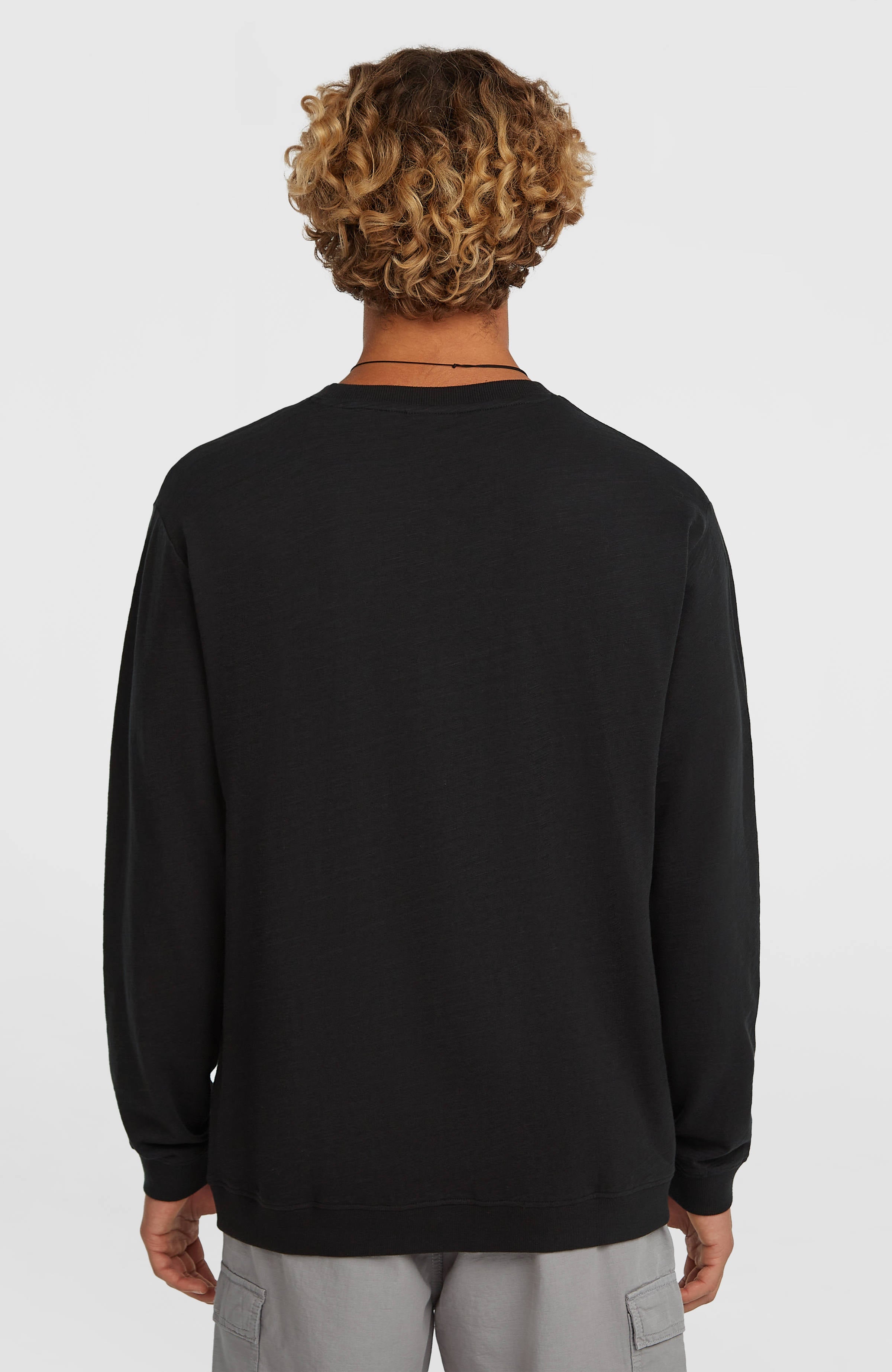 O'Neill Slub Long-Sleeve T-Shirt Men - Black Out