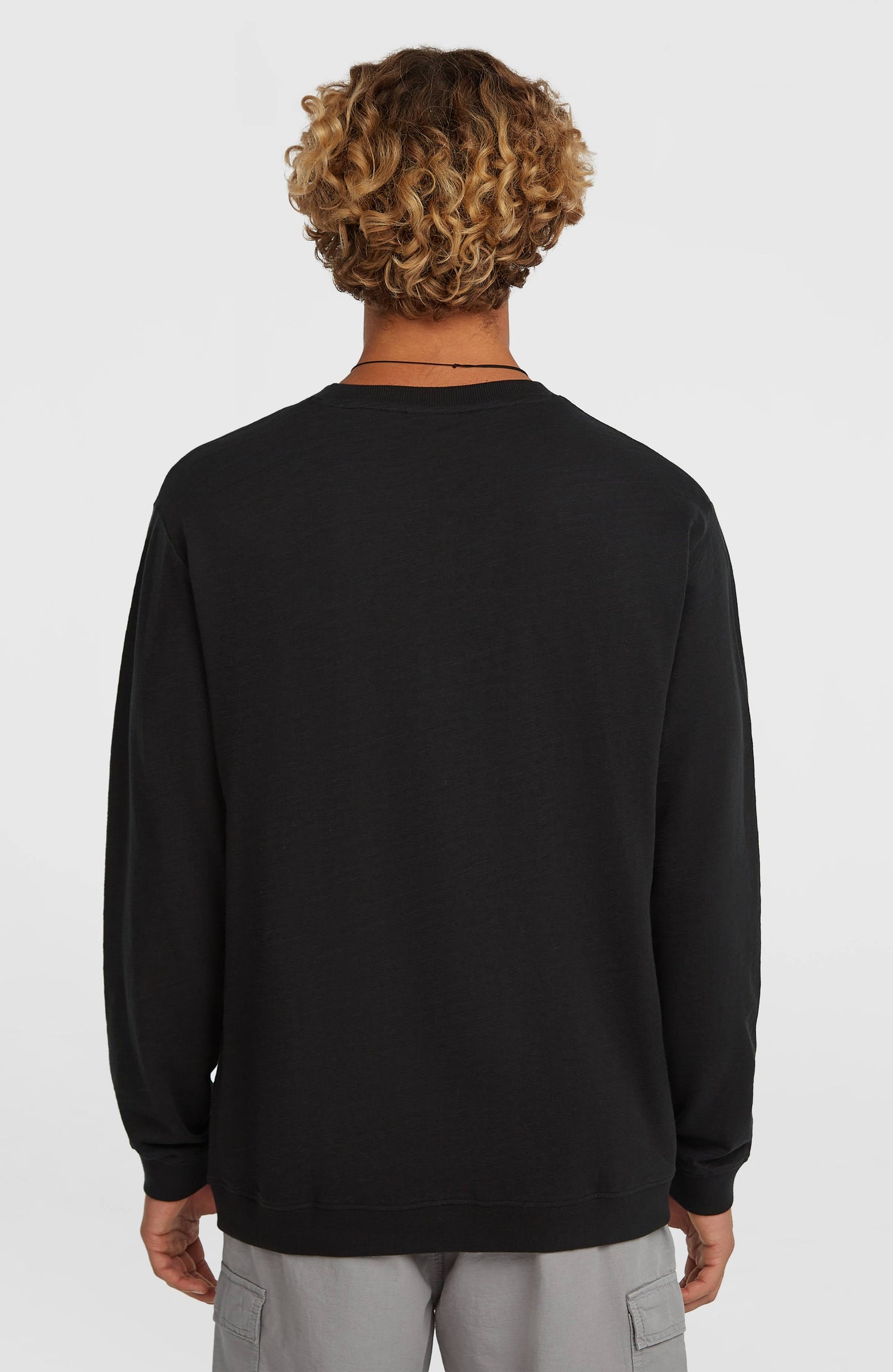 O'Neill Slub Long-Sleeve T-Shirt Men - Black Out