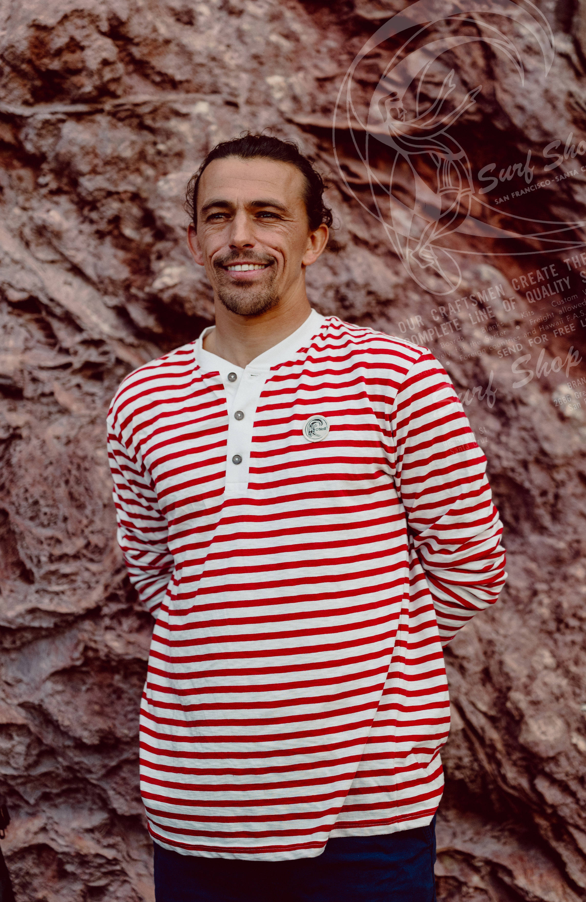 O'Riginals Long-Sleeve T-Shirt Men - White/Red Originals Stripe