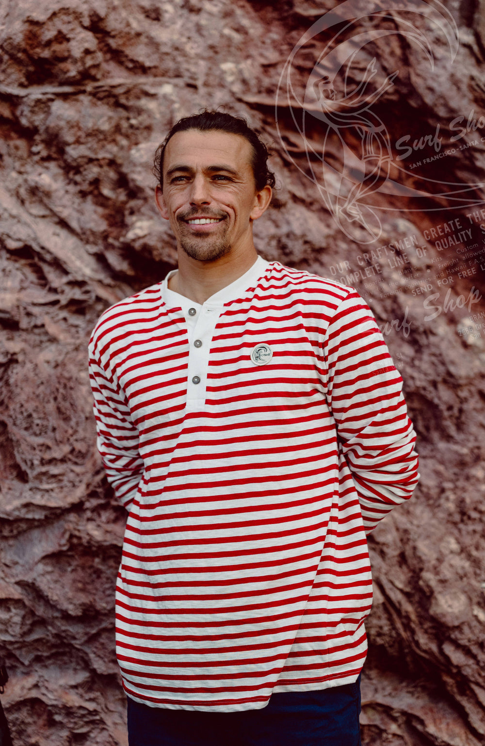 O'Riginals Long-Sleeve T-Shirt Men - White/Red Originals Stripe