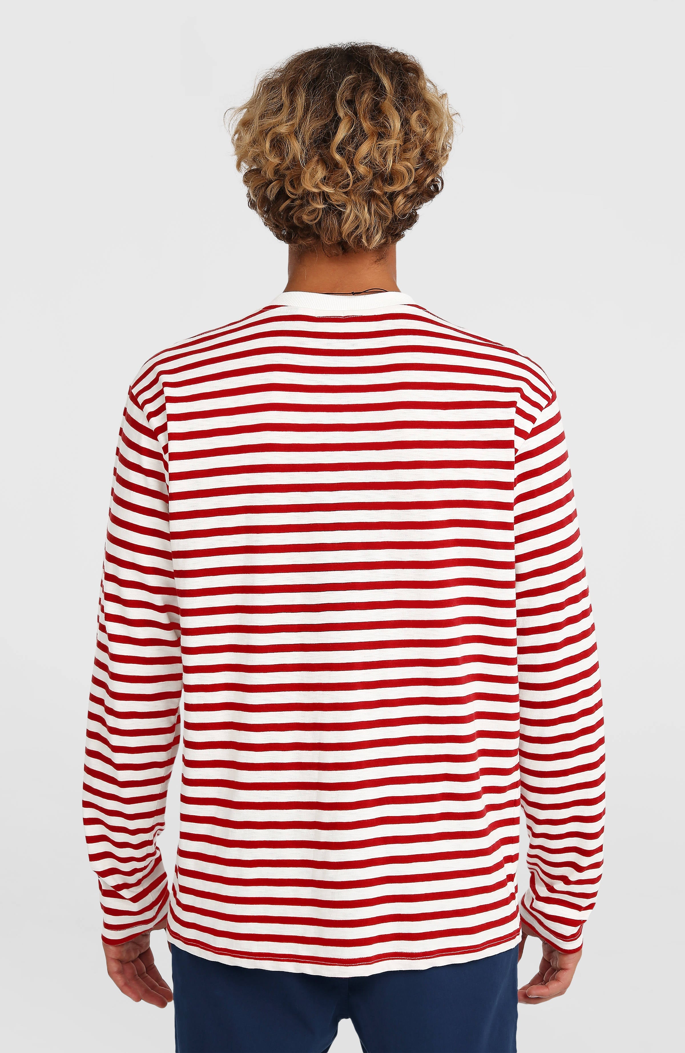 O'Riginals Long-Sleeve T-Shirt Men - White/Red Originals Stripe