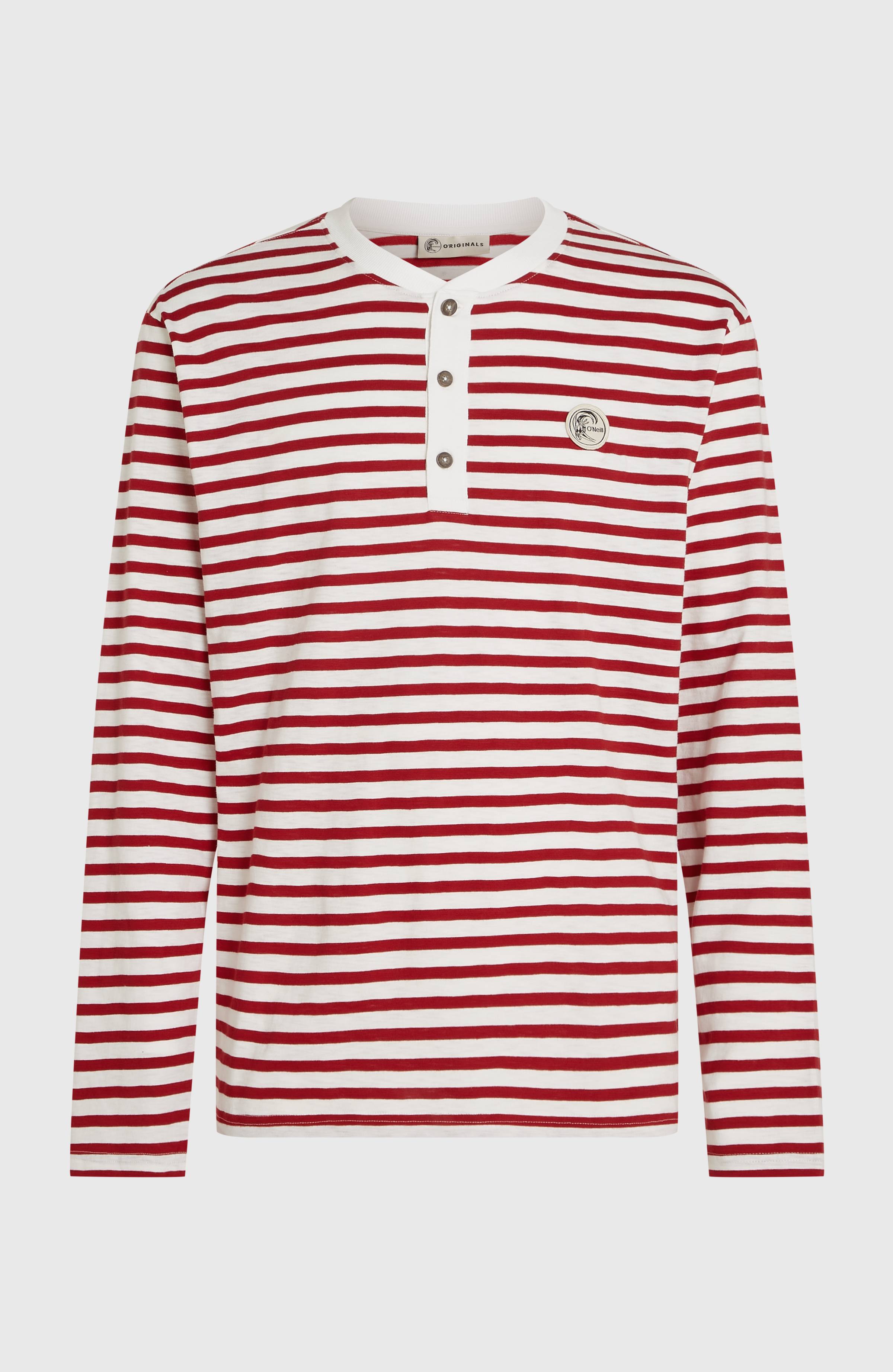 O'Riginals Long-Sleeve T-Shirt Men - White/Red Originals Stripe