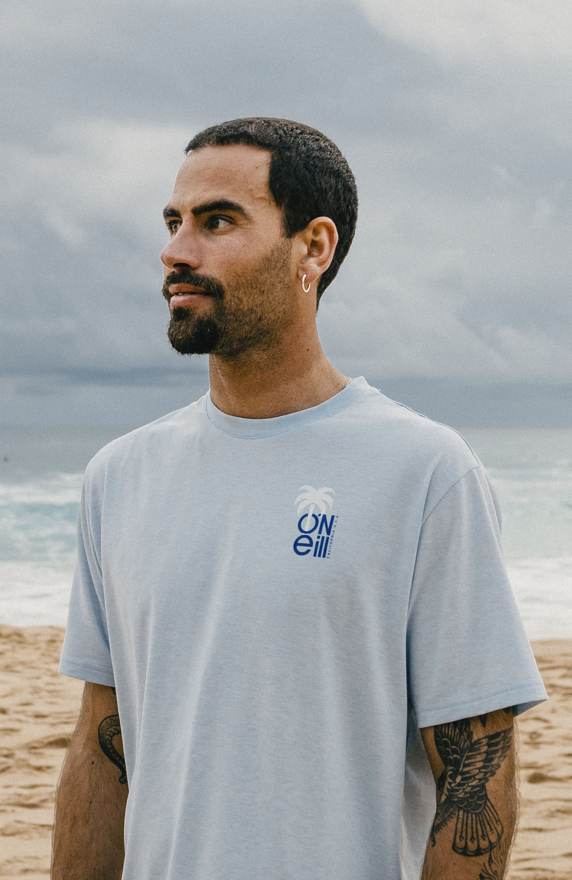 O'Neill Hybrid Polygiene Graphic T-Shirt Men - Spindle