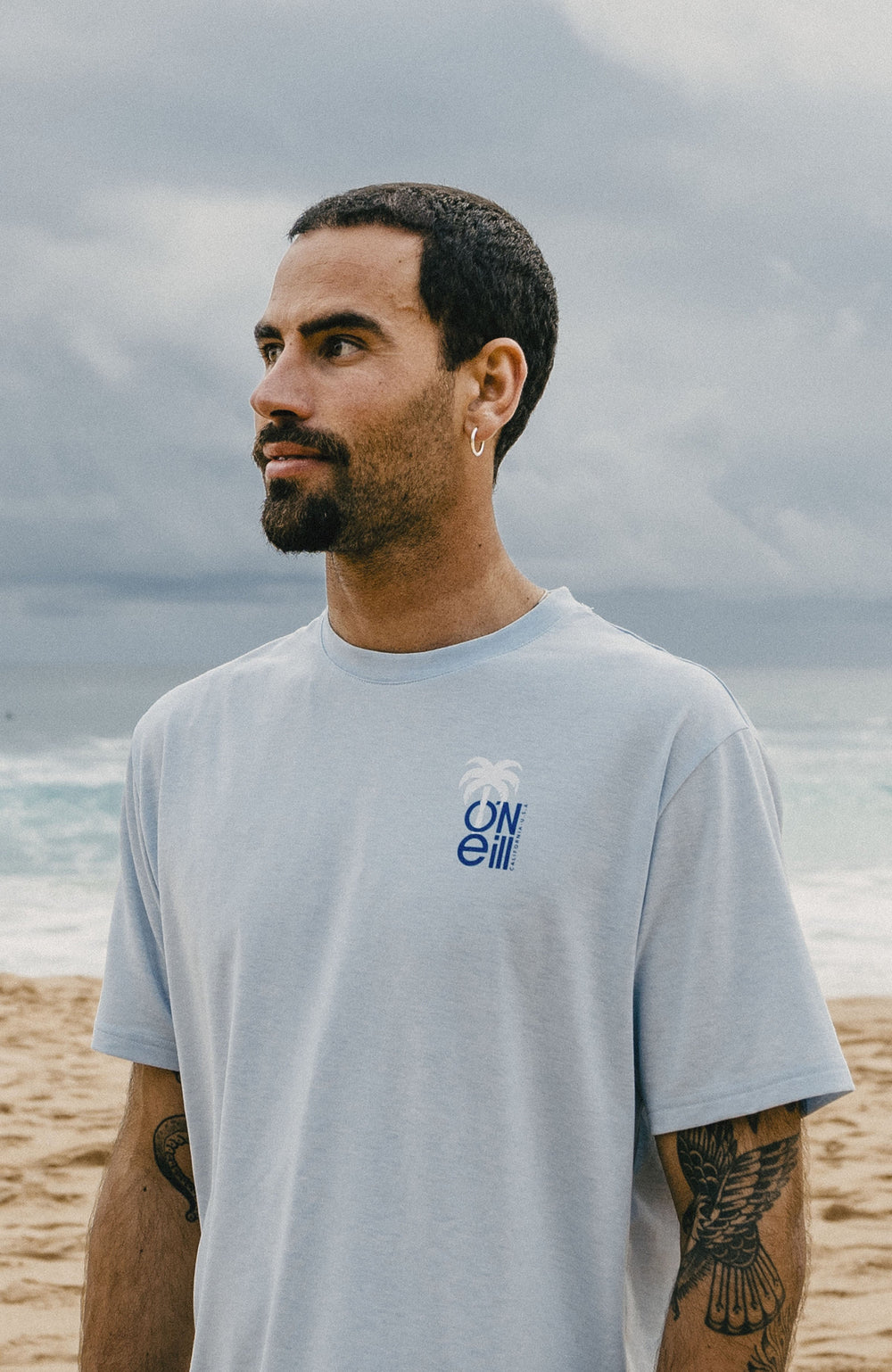 O'Neill Hybrid Polygiene Graphic T-Shirt Men - Spindle