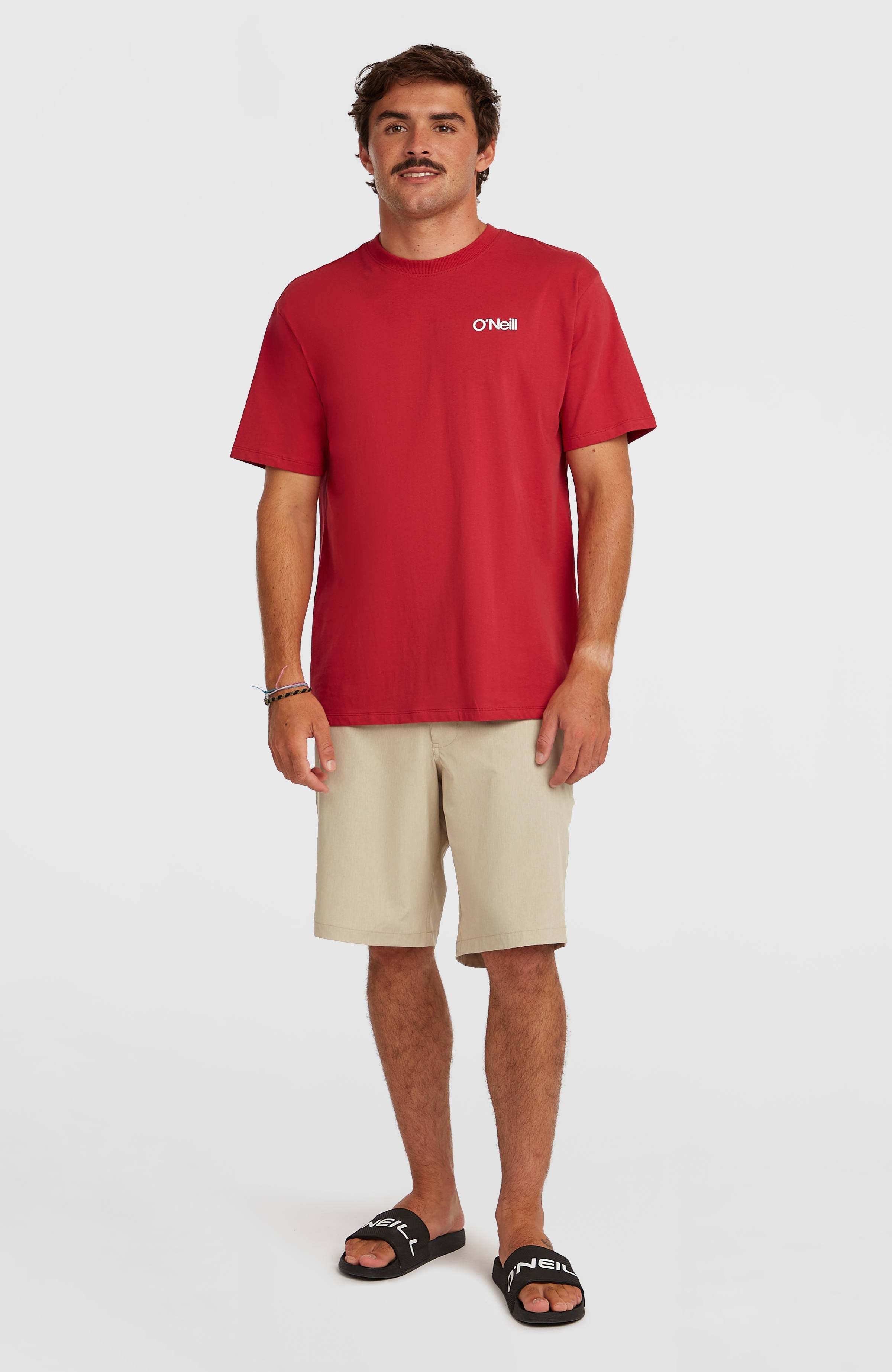 Polygiene Cotton Graphic T-Shirt Men - Midnight Poppy