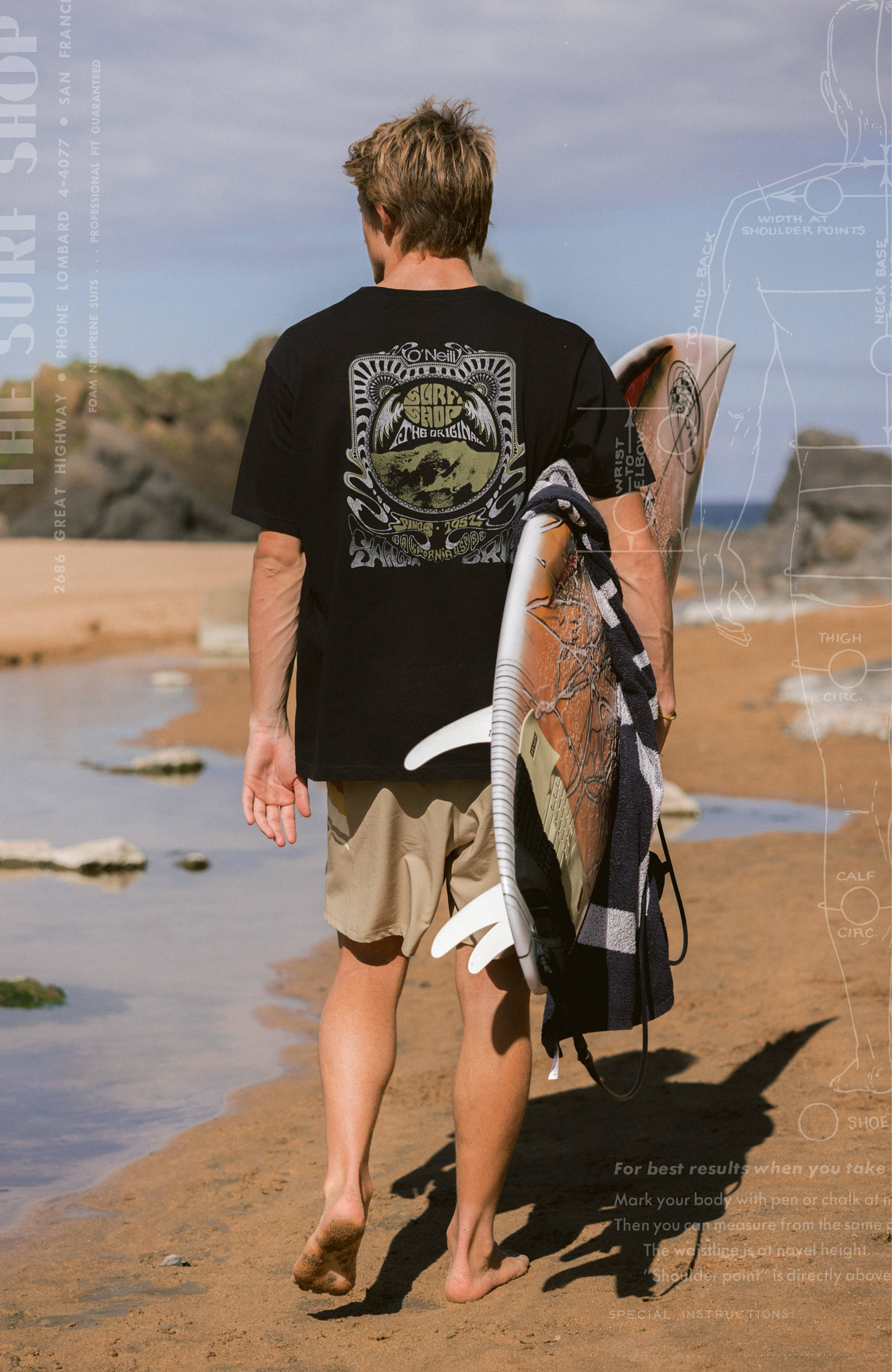 O'Riginals 70s Graphic T-Shirt Men - Black Out
