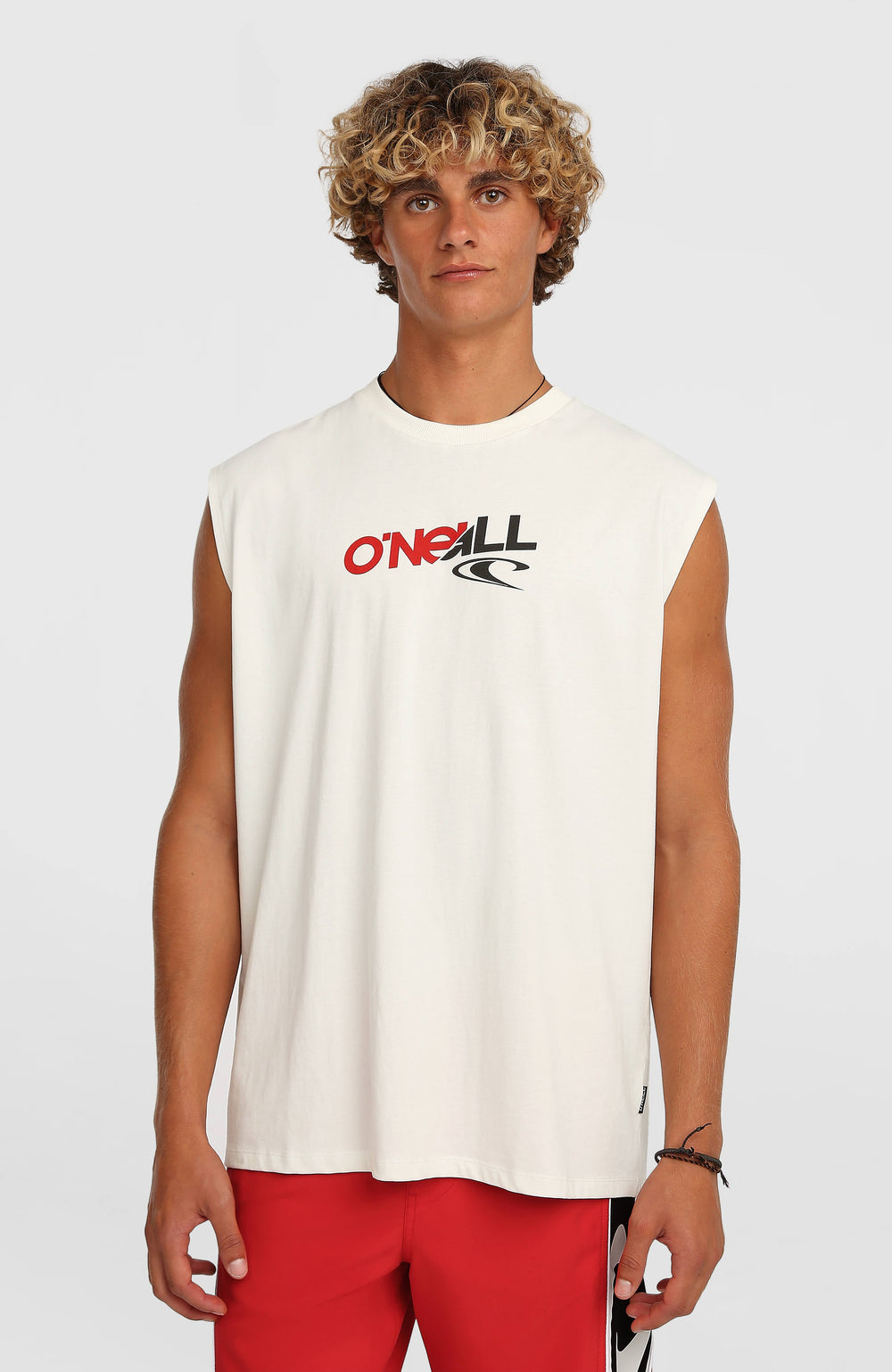 Essentials 90s Graphic Tank Top Men - Snow White