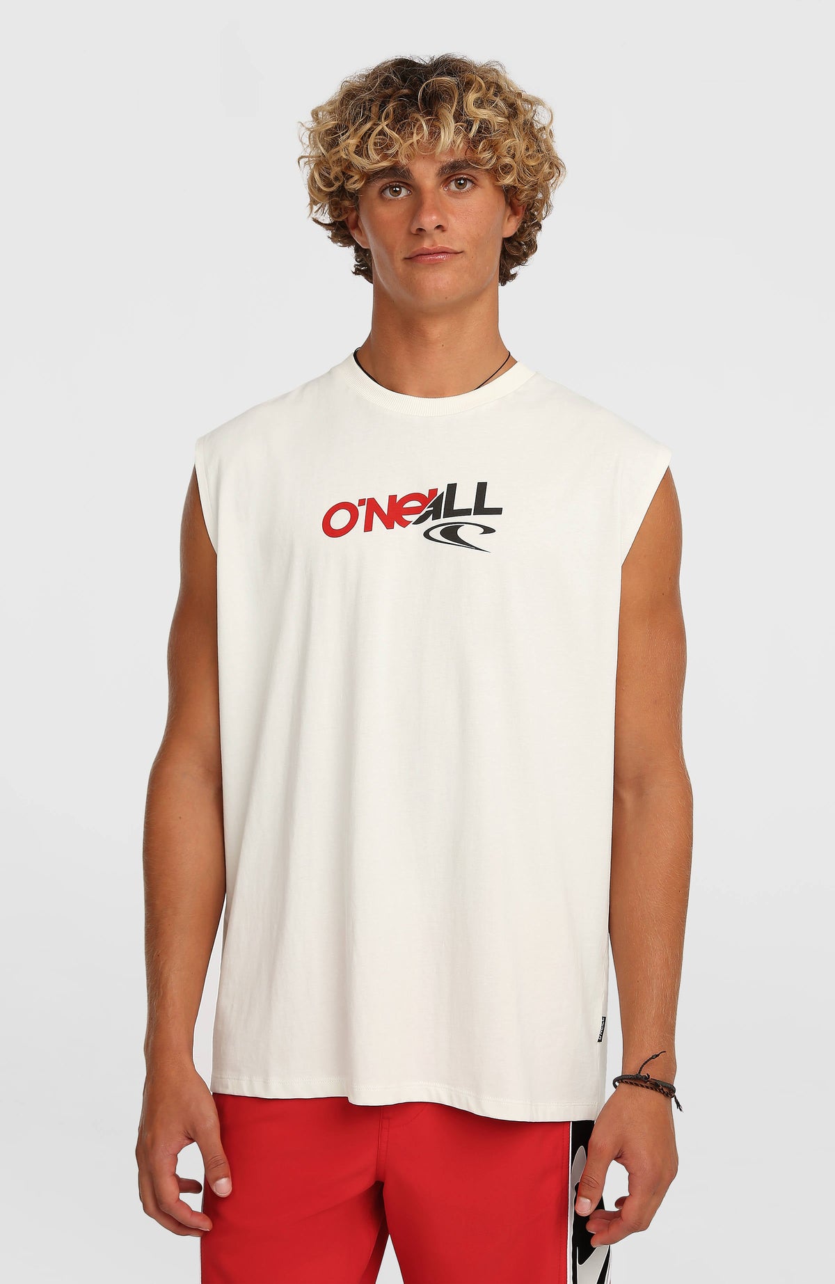 Essentials 90s Graphic Tank Top Men - Snow White
