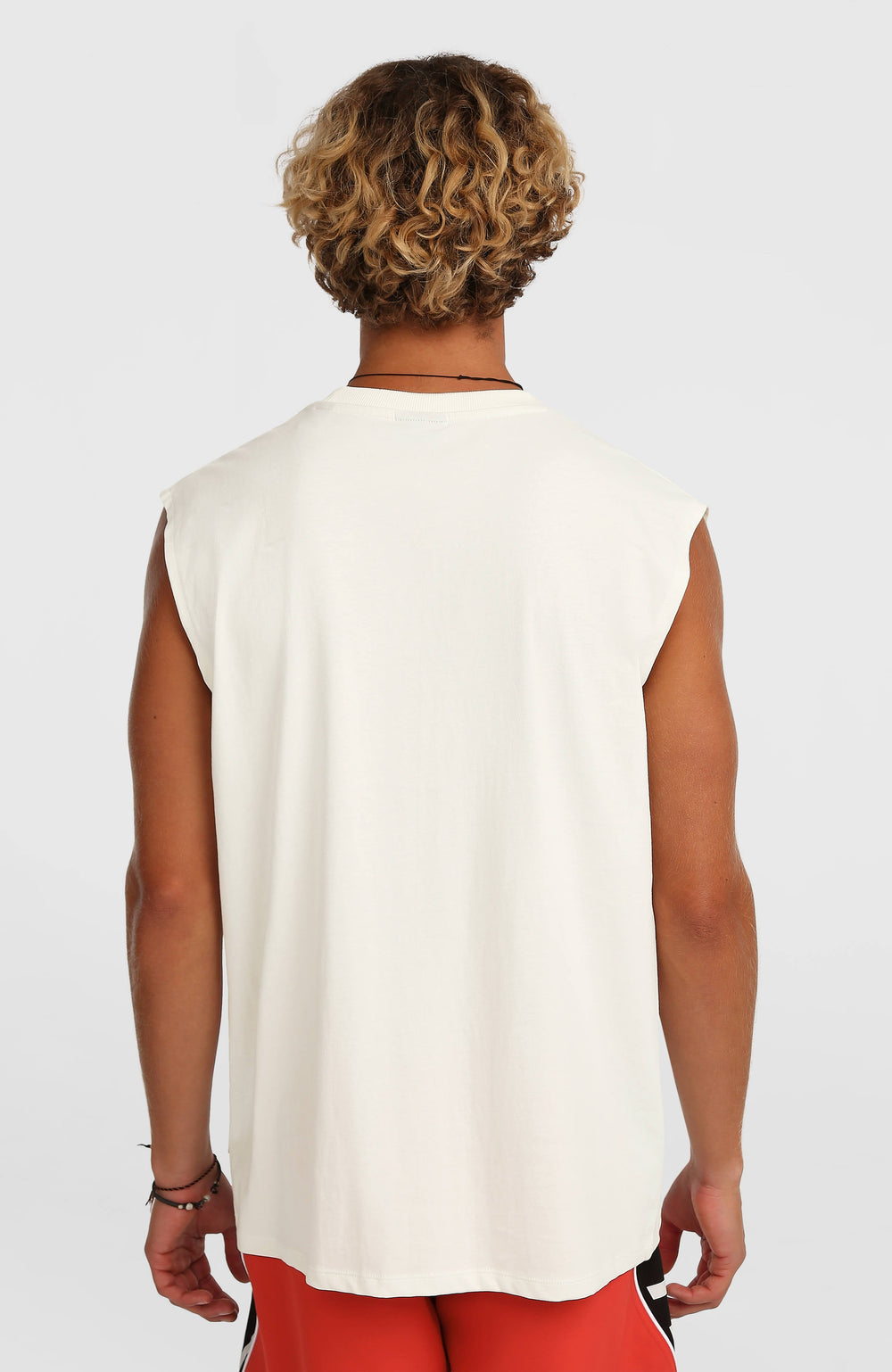 Essentials 90s Graphic Tank Top Men - Snow White