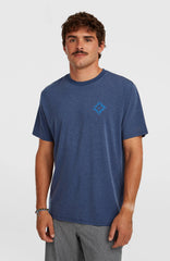 O'Neill Hybrid Polygiene Back-Print T-Shirt Men - English Evening