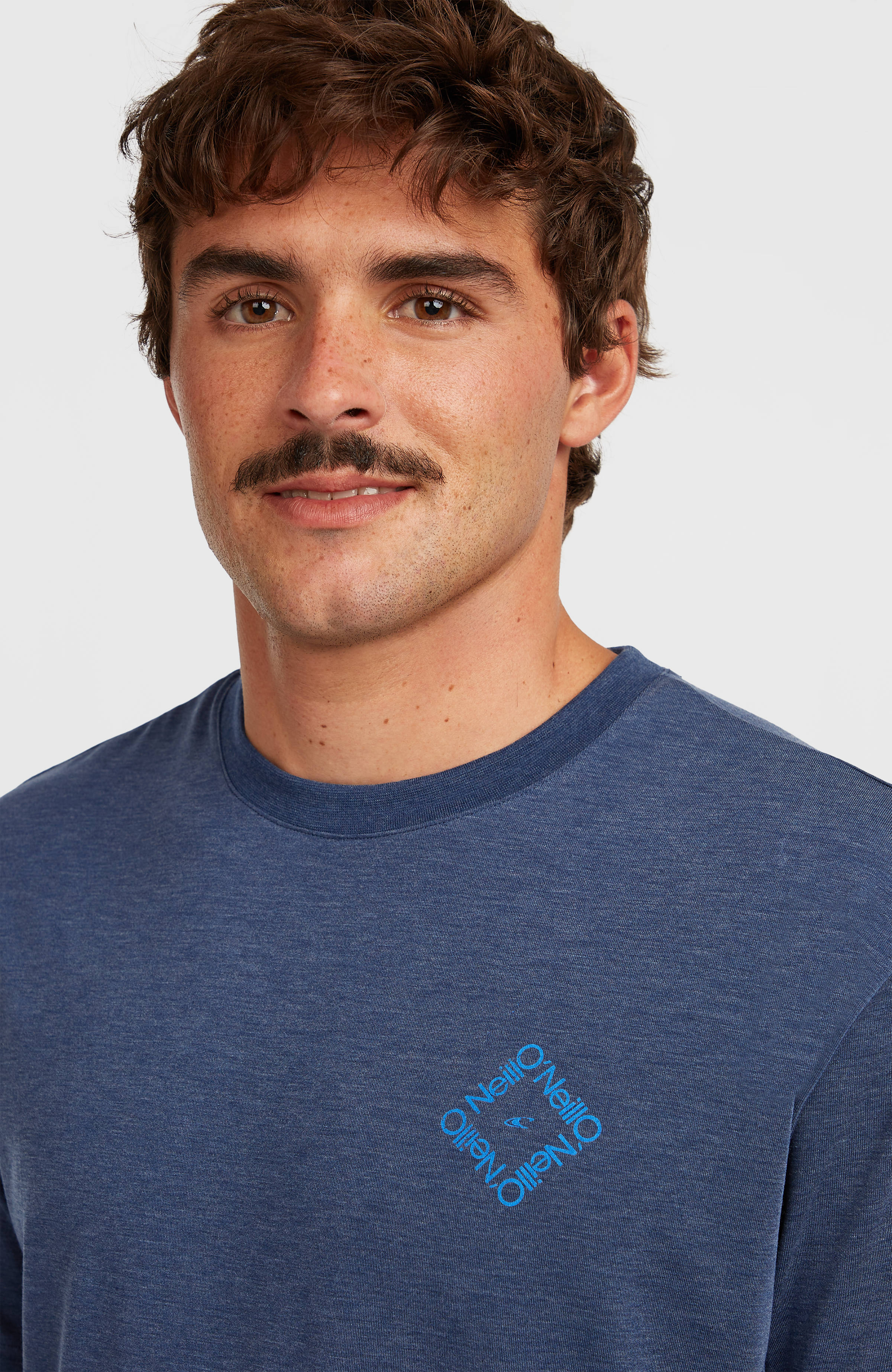 O'Neill Hybrid Polygiene Back-Print T-Shirt Men - English Evening