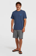 O'Neill Hybrid Polygiene Back-Print T-Shirt Men - English Evening