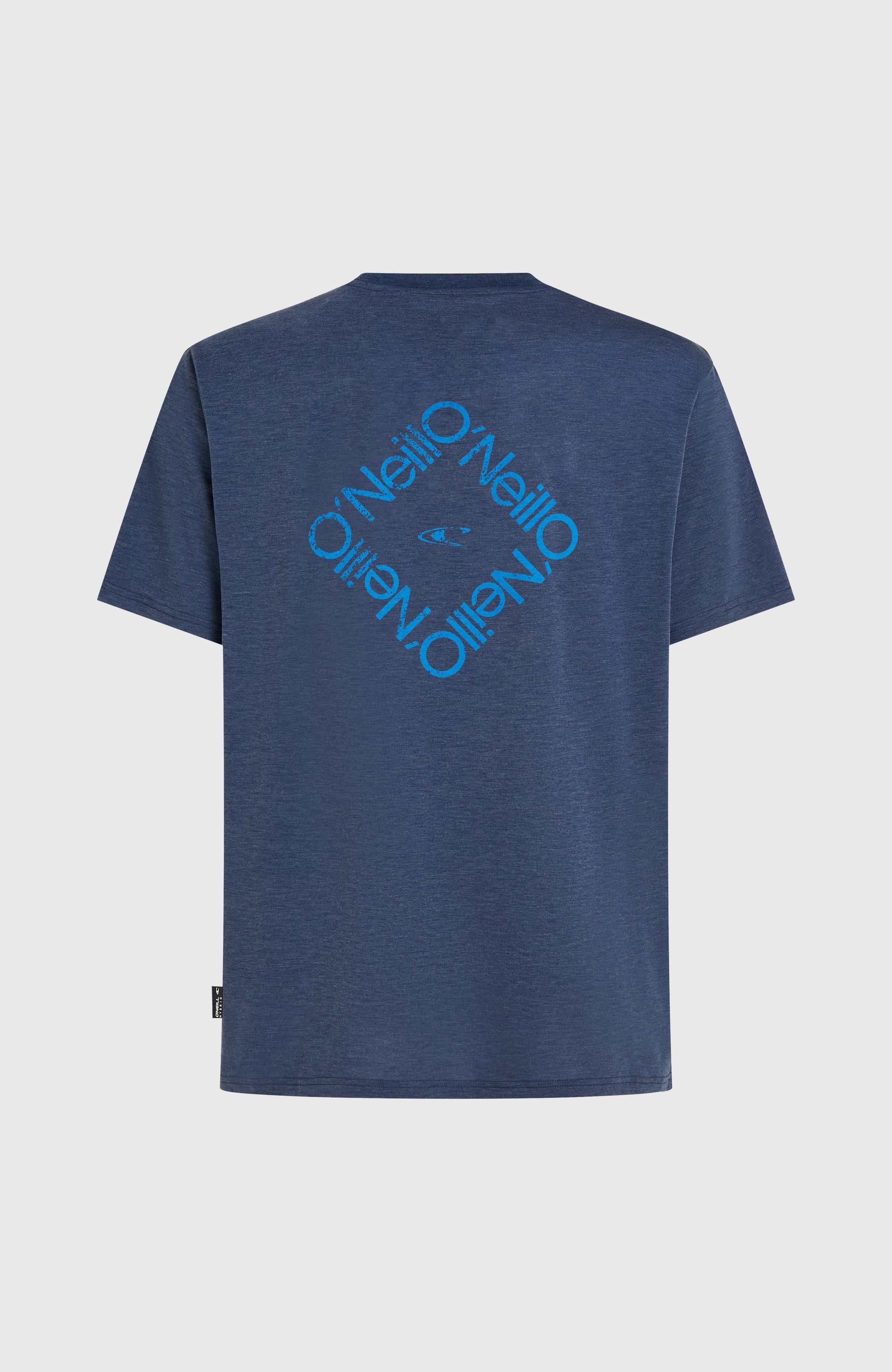 O'Neill Hybrid Polygiene Back-Print T-Shirt Men - English Evening