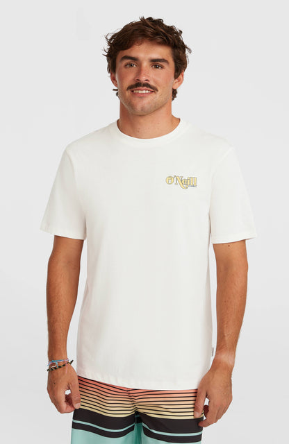 O’Neill Graphic Logo T-Shirt Men - Snow White