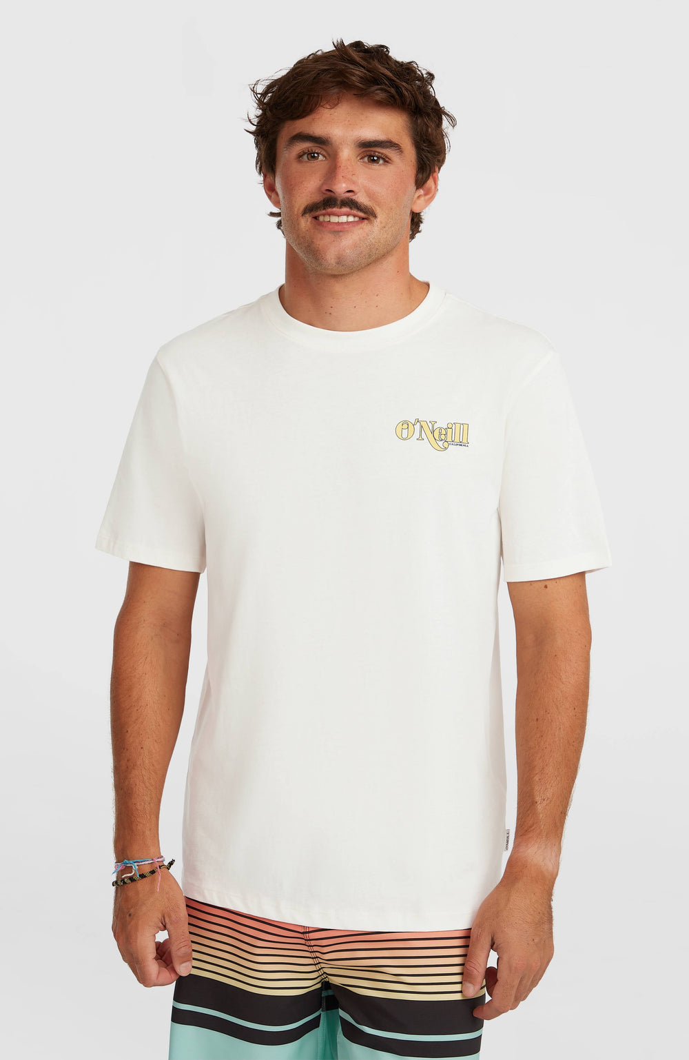 O’Neill Graphic Logo T-Shirt Men - Snow White