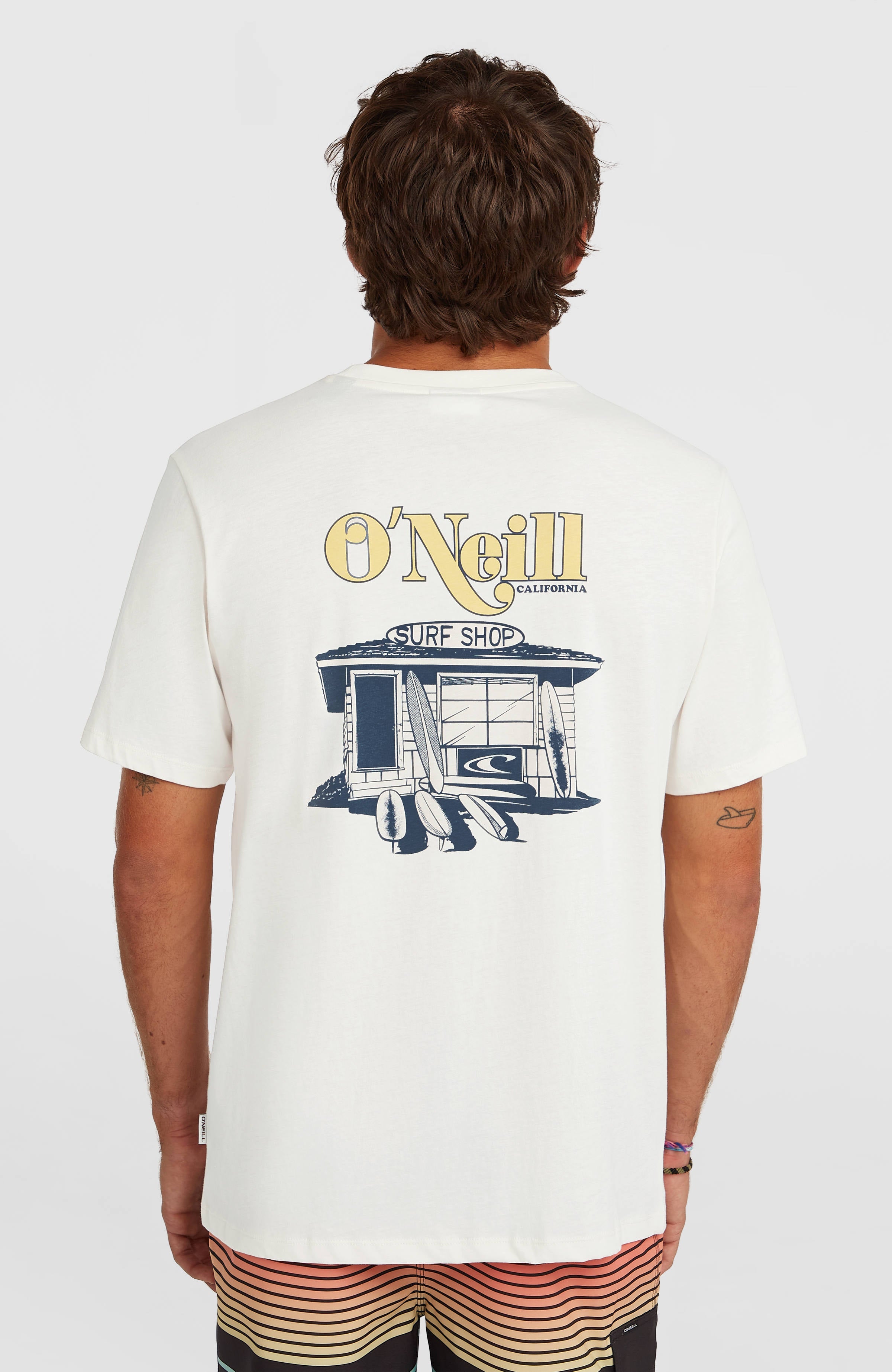 O’Neill Graphic Logo T-Shirt Men - Snow White