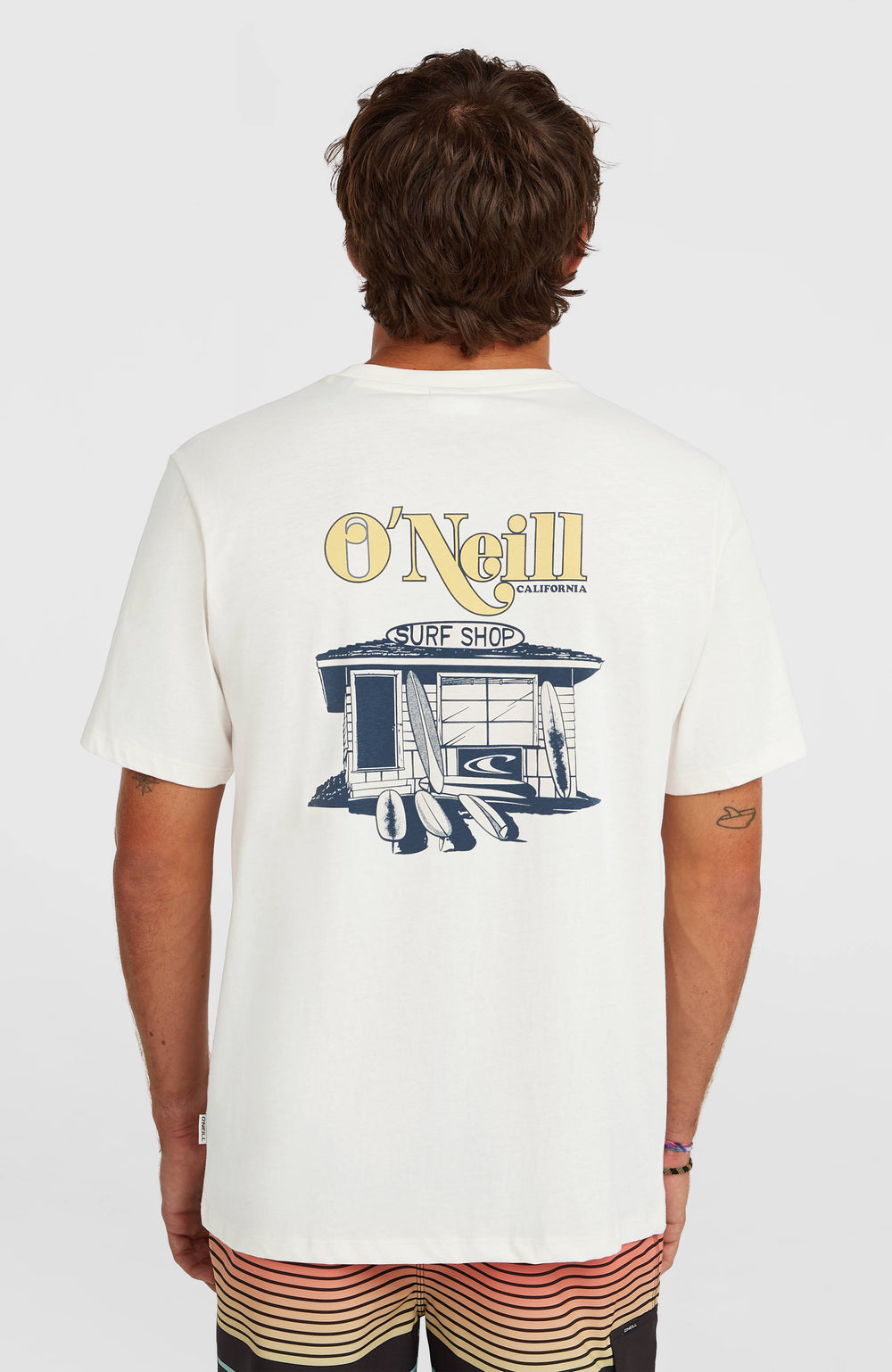 O’Neill Graphic Logo T-Shirt Men - Snow White
